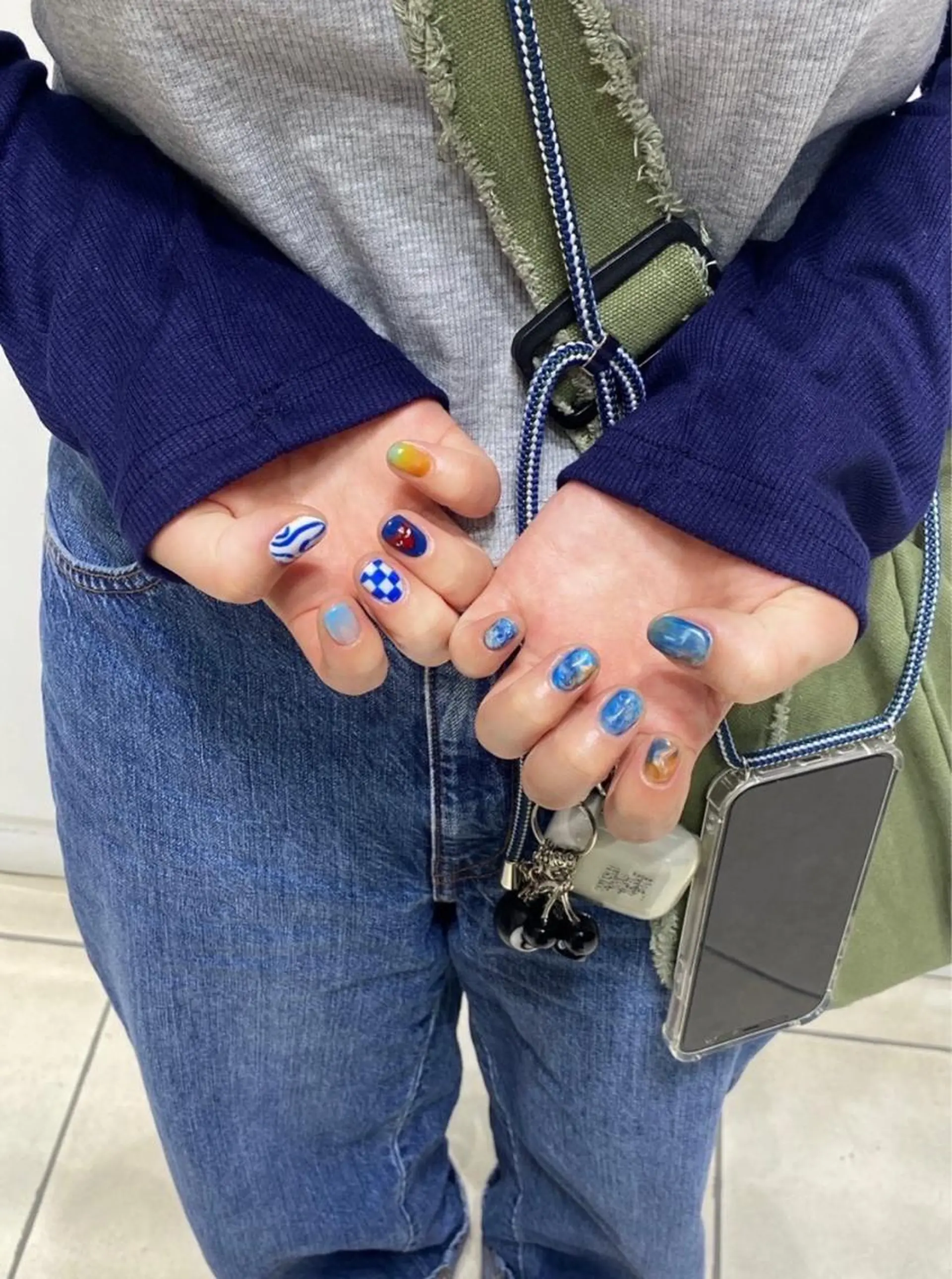 ネイル ネイルサロンリベラ 金山店　水野のネイルデザイン