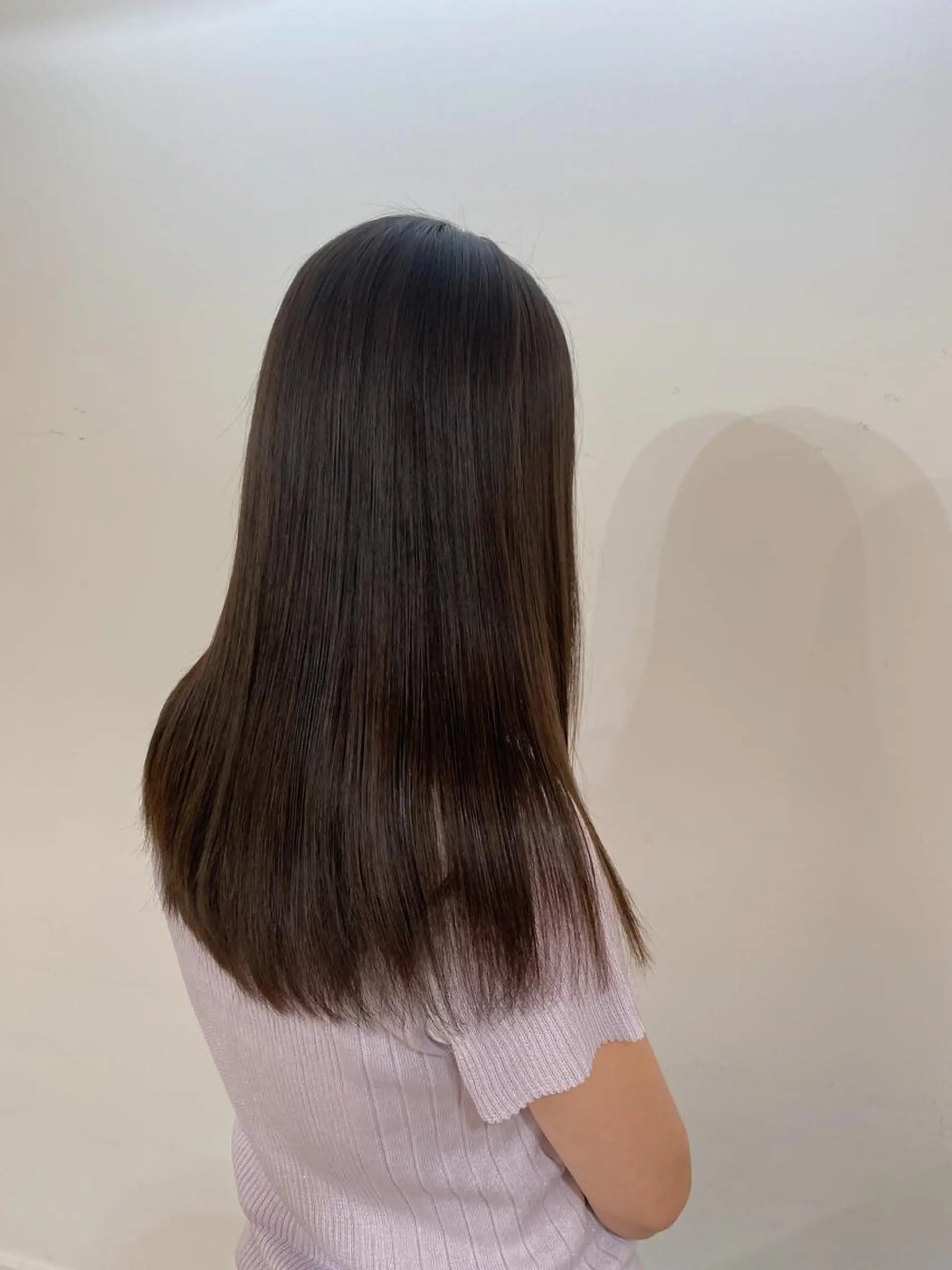 ロング 縮毛矯正 谷川あかり /ナチュラルパーマのヘアスタイル