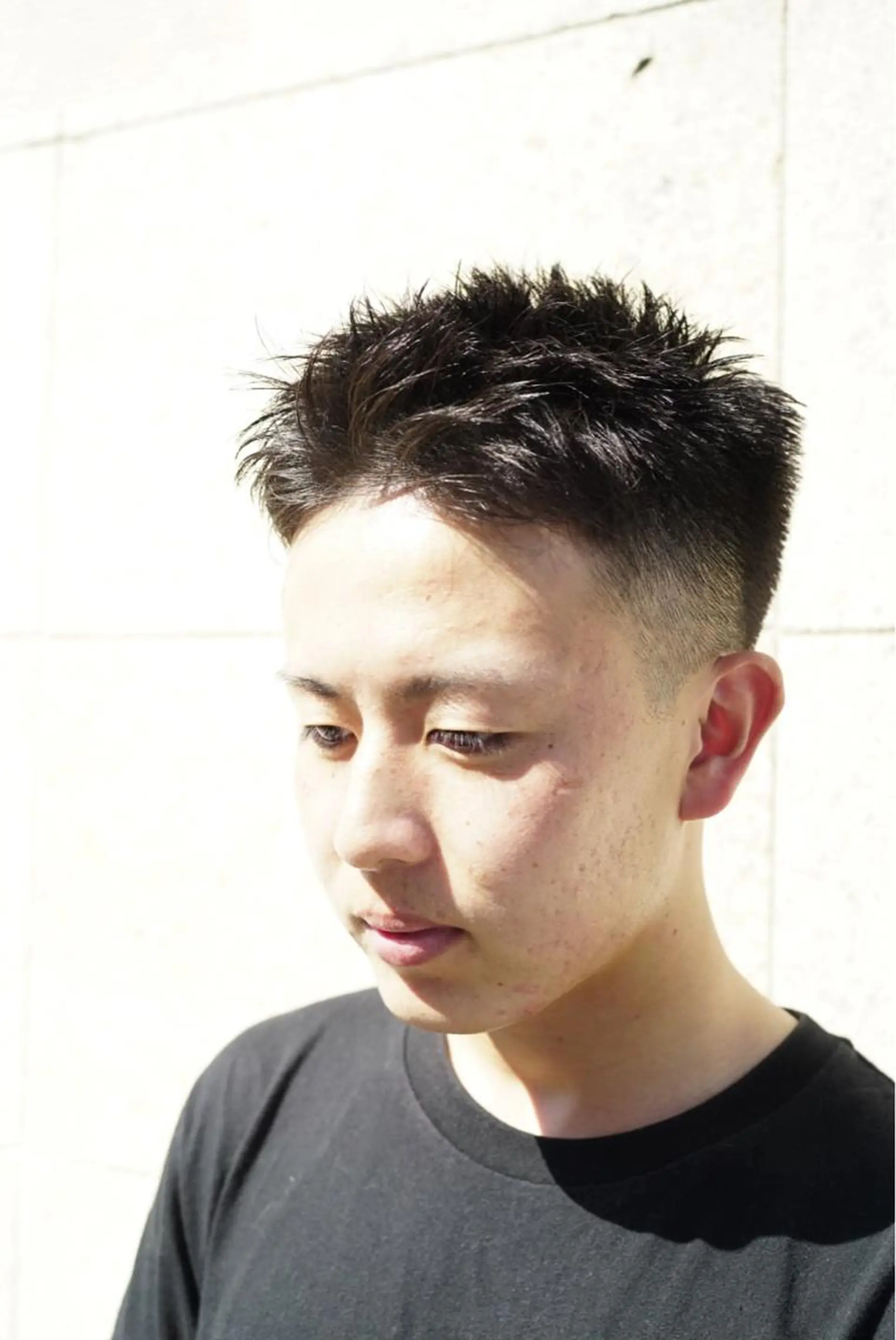 メンズ カット ヘアセット 関 晃哉のヘアスタイル
