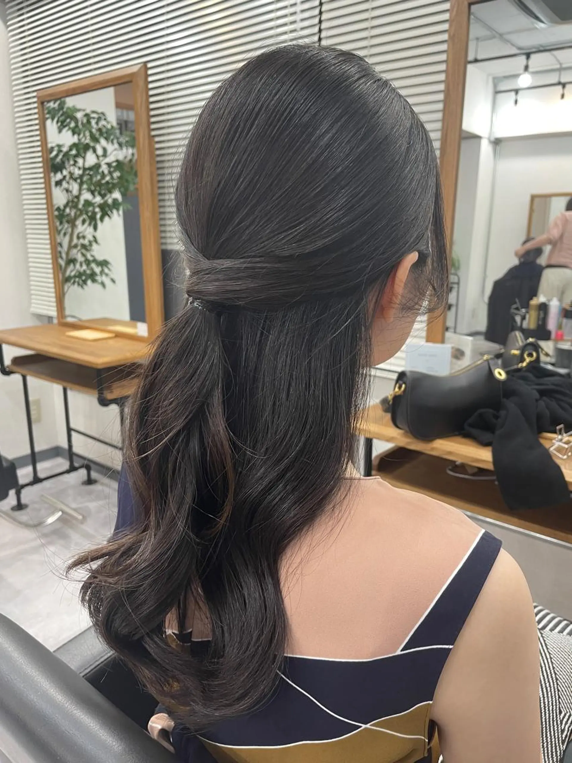 セミロング ヘアセット OGAWA HIROKIのヘアスタイル