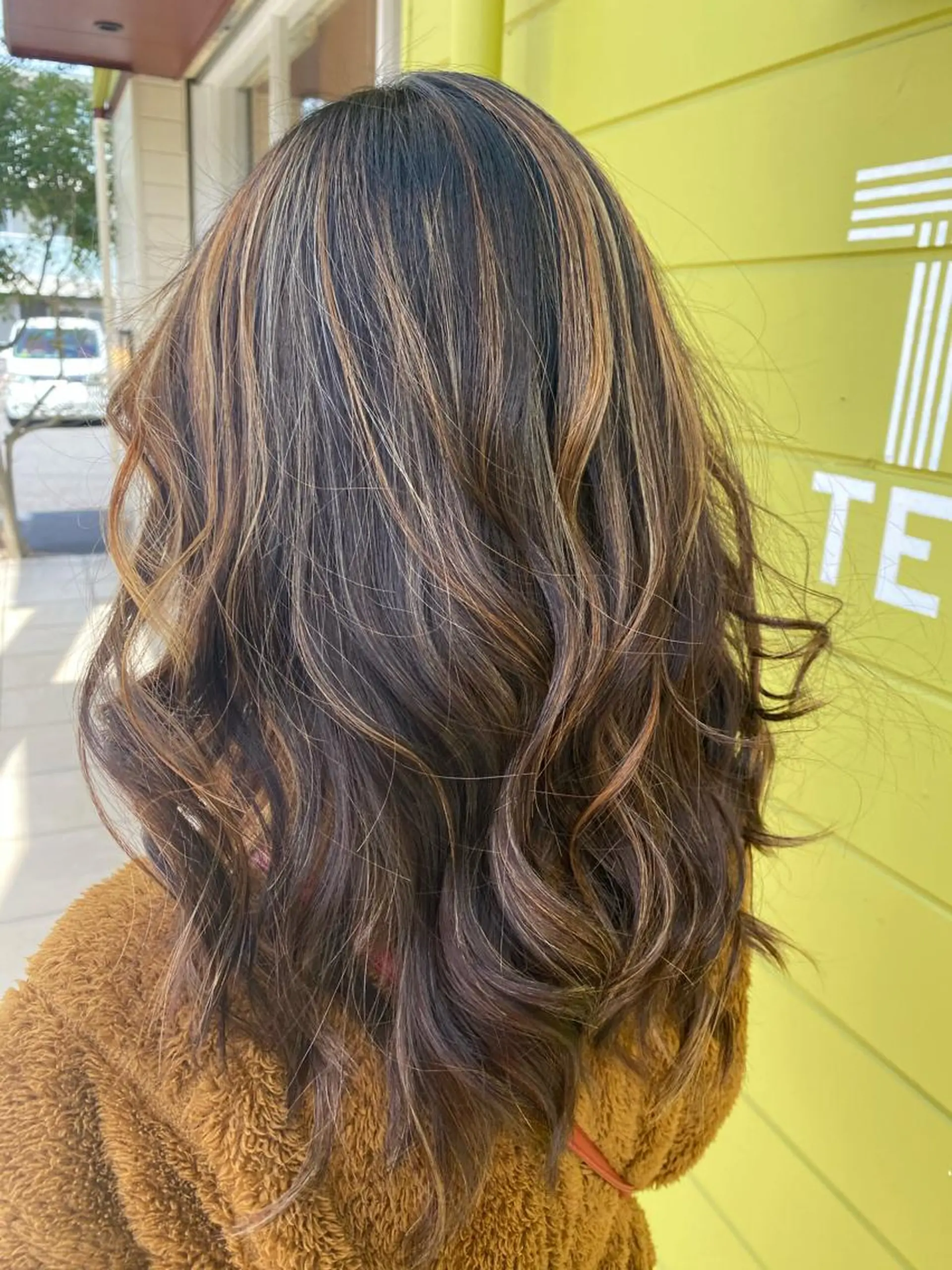 ロング カラー バレイヤージュ ハイライトカラー 外国人風カラー ハイライト レイヤーカット 🌻井上 マリー🌻のヘアスタイル