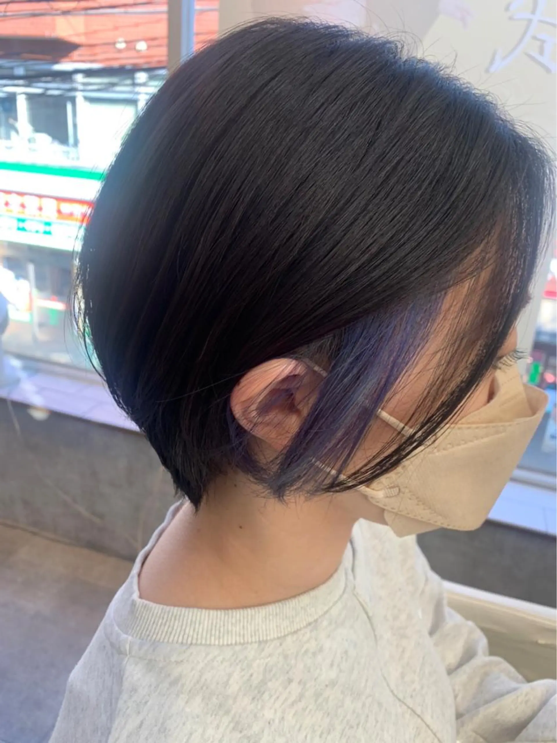 ショート Maho Saitoのヘアスタイル