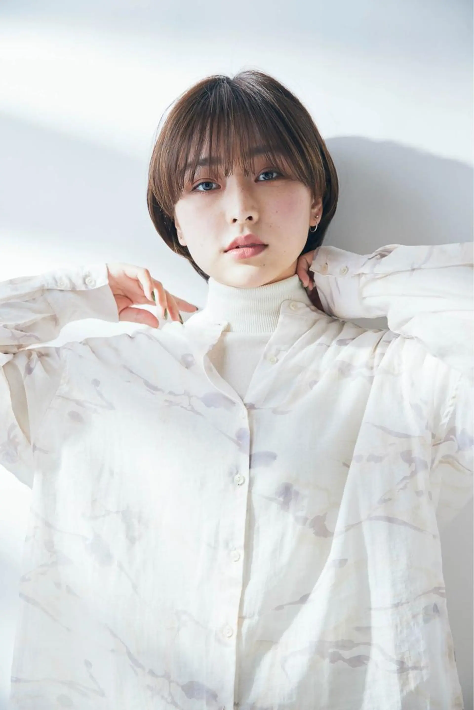 ショート ショートボブ ボブ くびれヘア ショートヘア 🎨インナーカラー が得意👍新垣⚜️のヘアスタイル