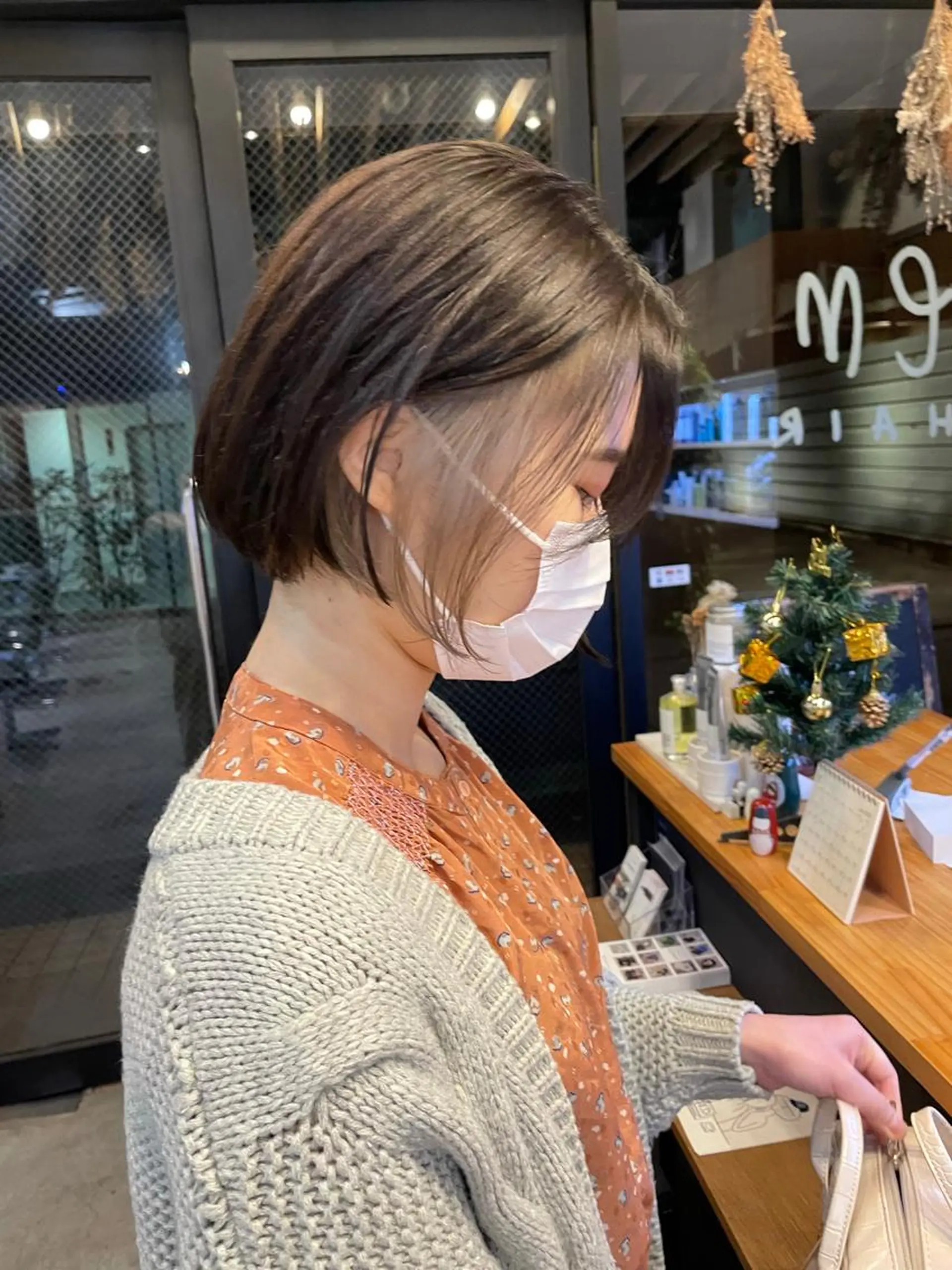 ショート カラー ヘアアレンジ ヘアカラー トリートメント 🎀ダブルカラーレイ ヤーyuuri🎀のヘアスタイル