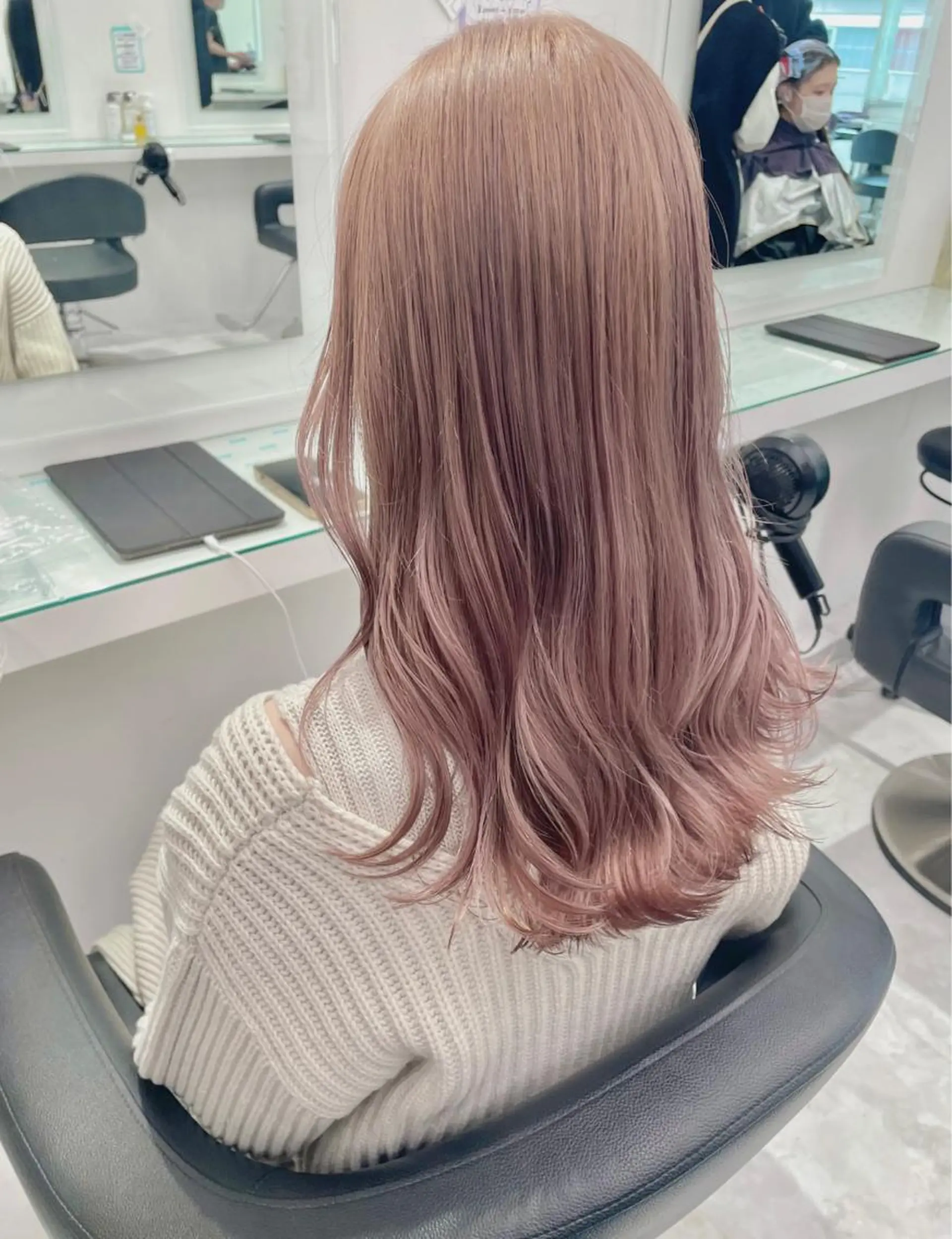 ロング カラー ブリーチなしカラー/ レイヤー🎀天神のヘアスタイル