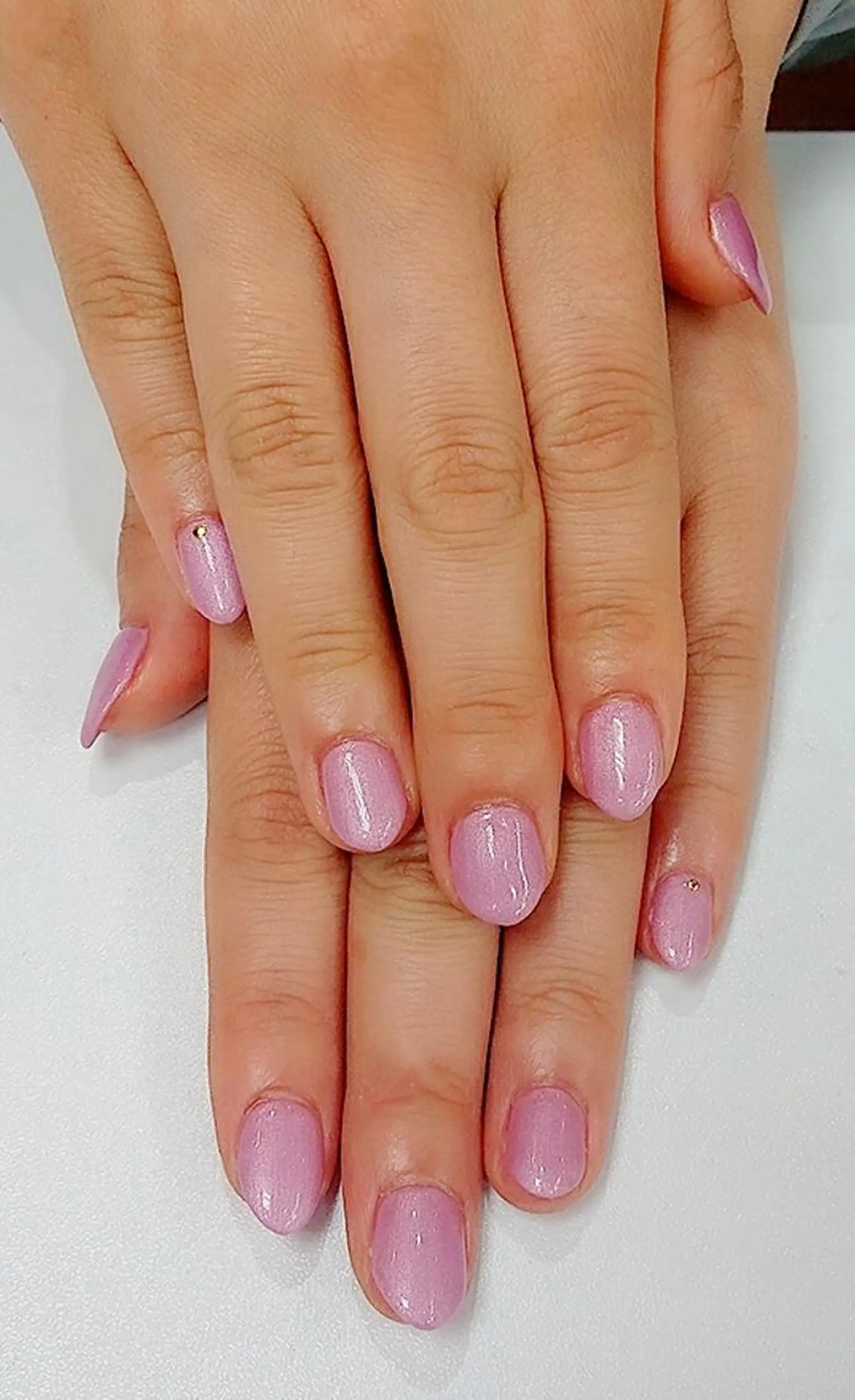 ネイル ピンク パープル 🍒当日もOK🍒 𝑳𝑼𝑵𝑨花井のネイルデザイン