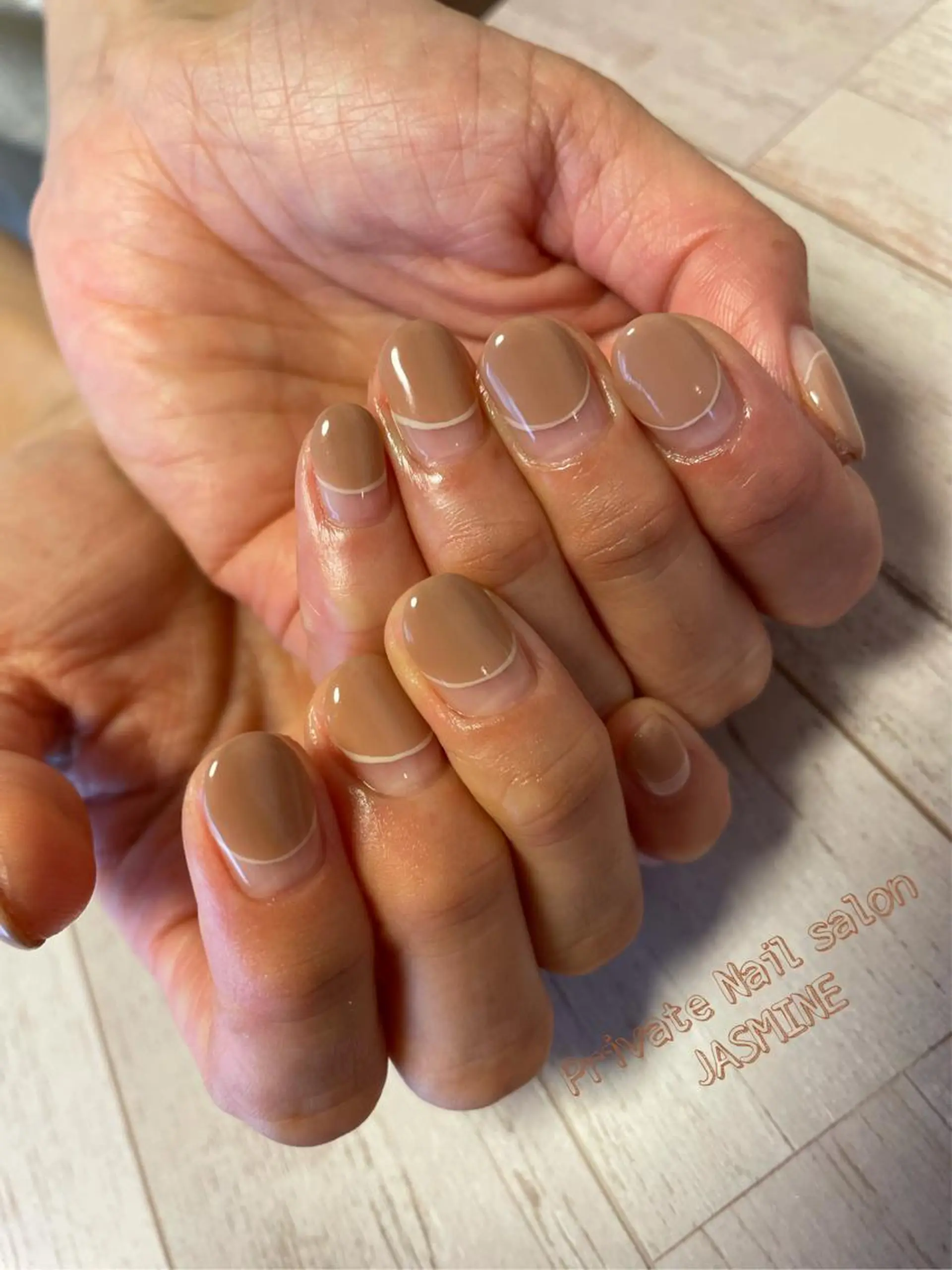 ネイル フレンチネイル Nail salon JASMINEのネイルデザイン