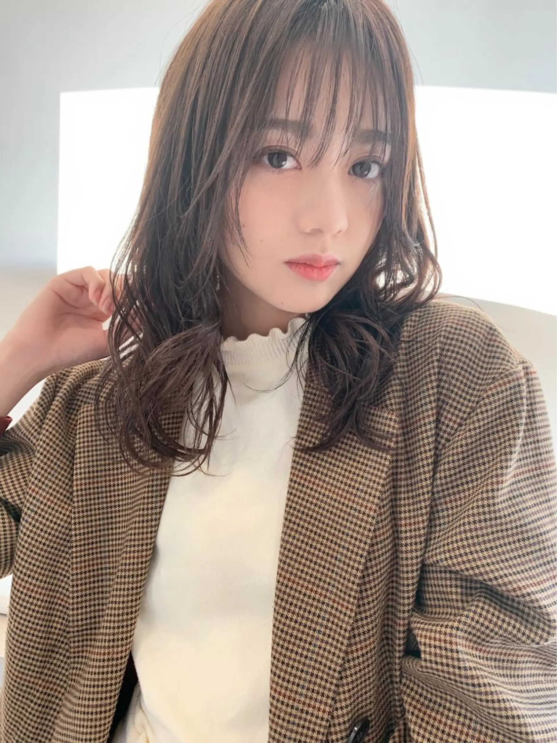 セミロング 髪質改善☆ 縮毛矯正miyuのヘアスタイル