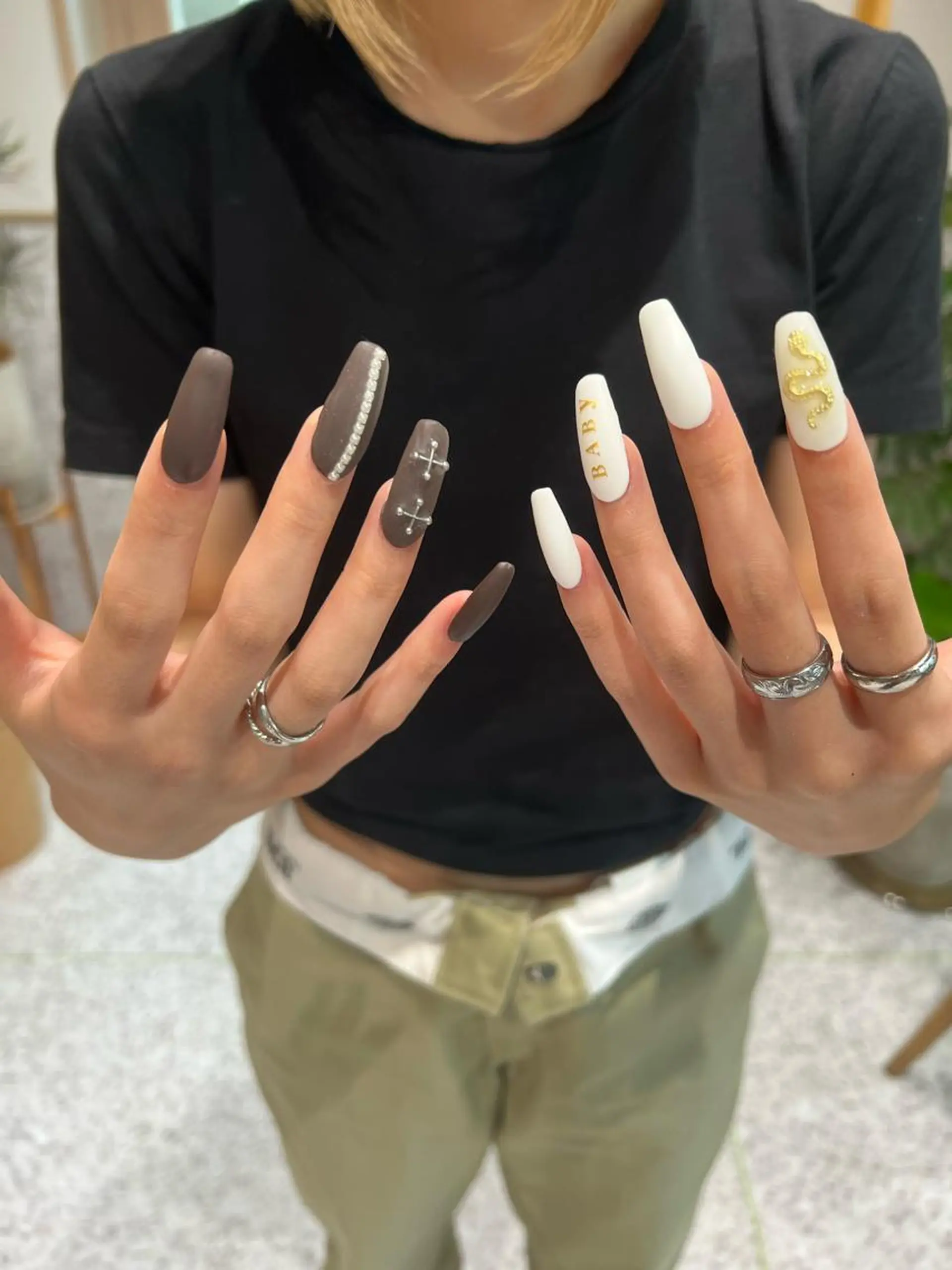 ネイル 個性派／中韓ネイル SAKURAのネイルデザイン