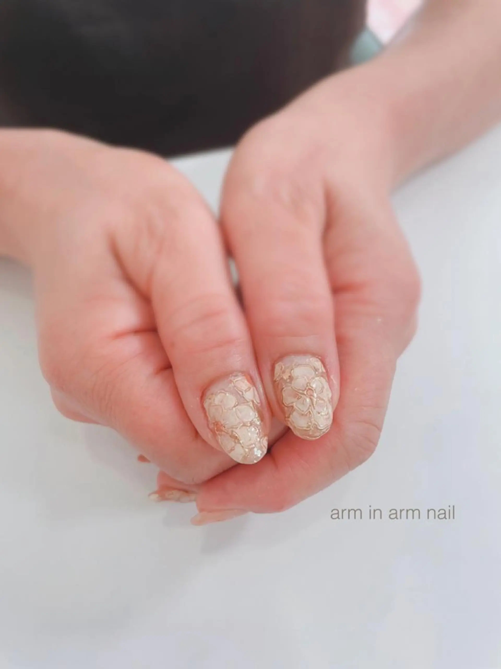 ネイル arm in arm ︎✿Yamamotoのマツエク・マツパデザイン