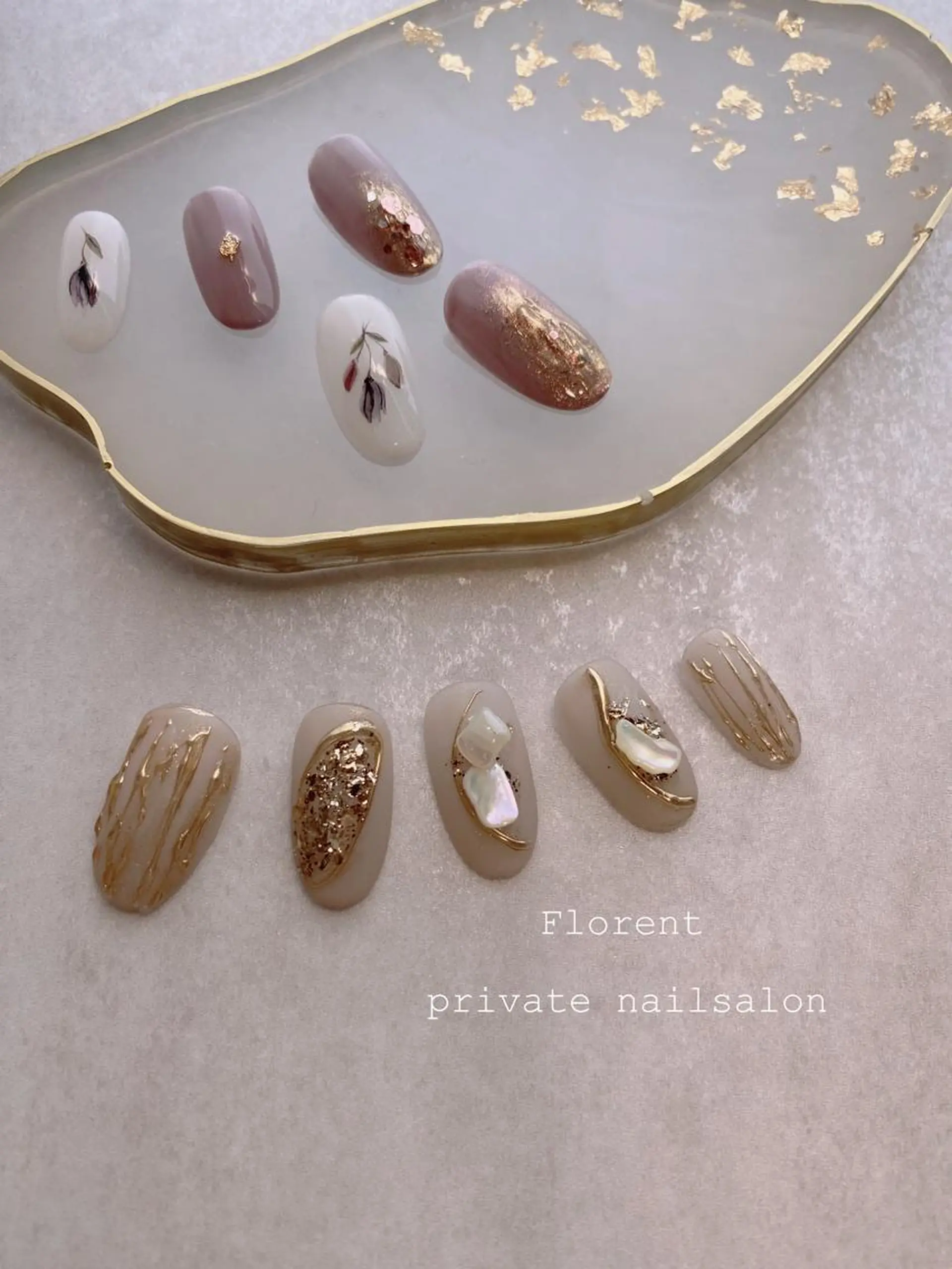 ネイル ハンドネイル florent nailのネイルデザイン