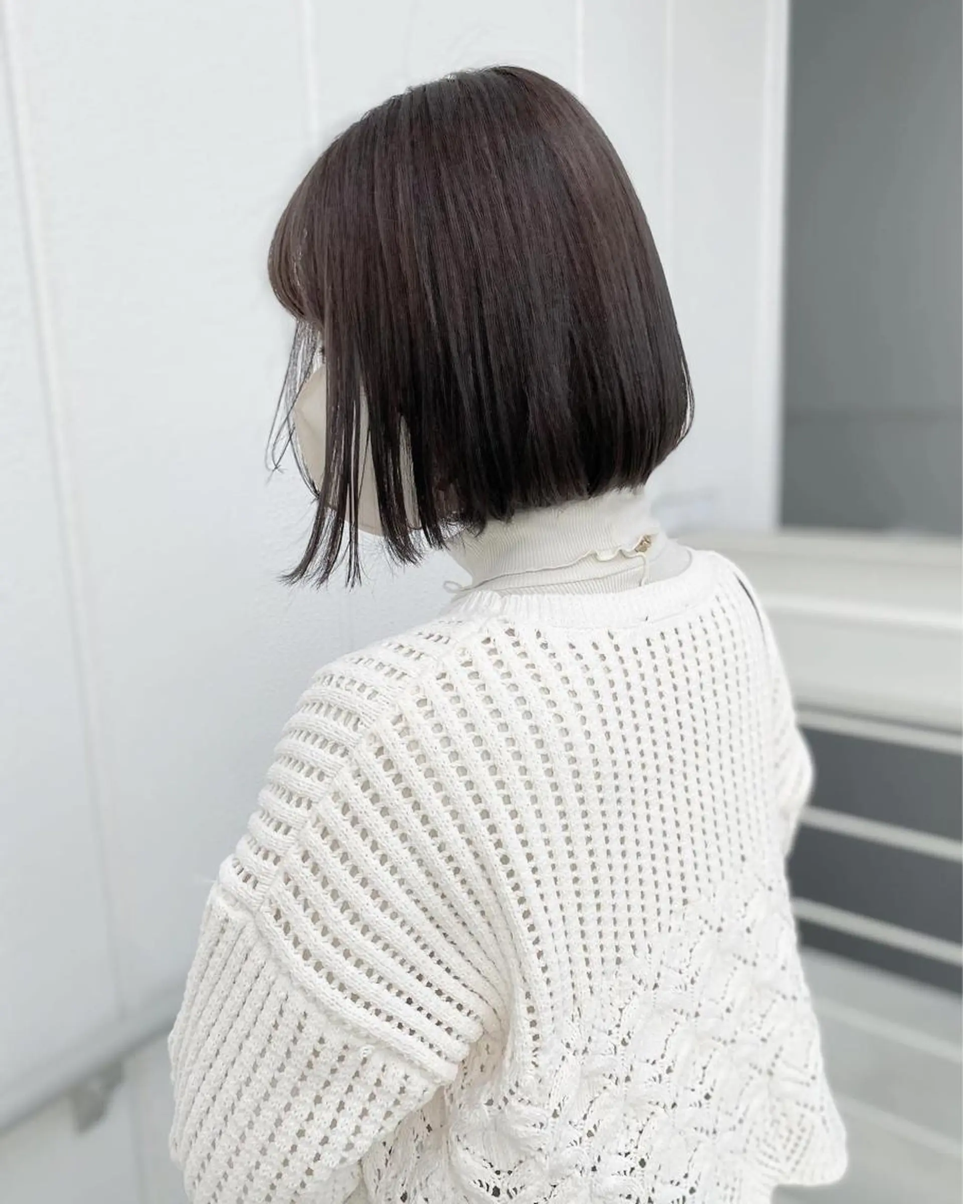 ミディアム カラー ミディアムパーマ バレイヤージュ ブリーチ ケアブリーチ デザインカラー カット ヘアカラー トリートメント 大人かわいい×艶髪 🤍塩川のヘアスタイル