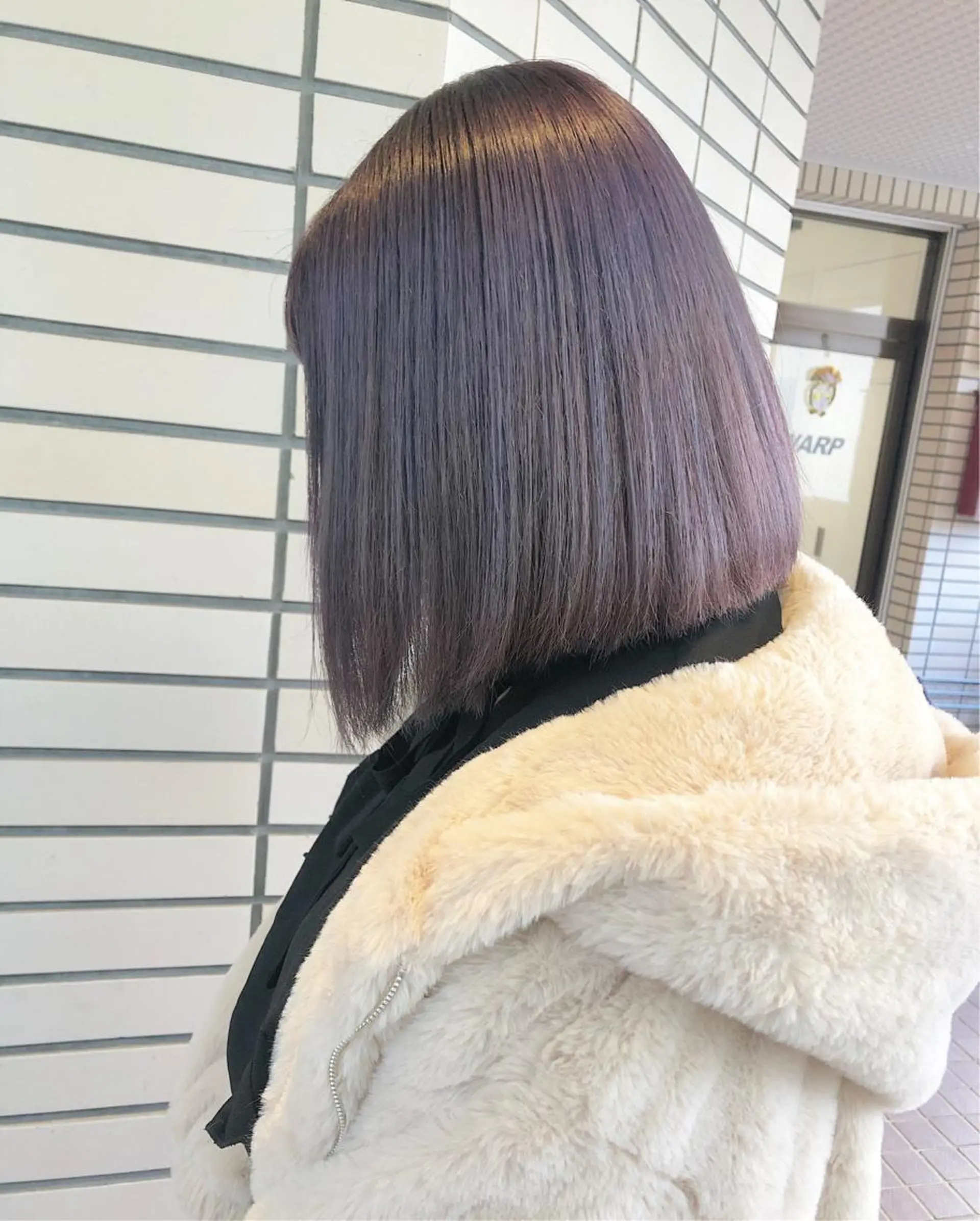 ミディアム カラー ラベンダーカラー ヘアカラー 2nd所属・🤍2nd🤍田所 美希のヘアスタイル
