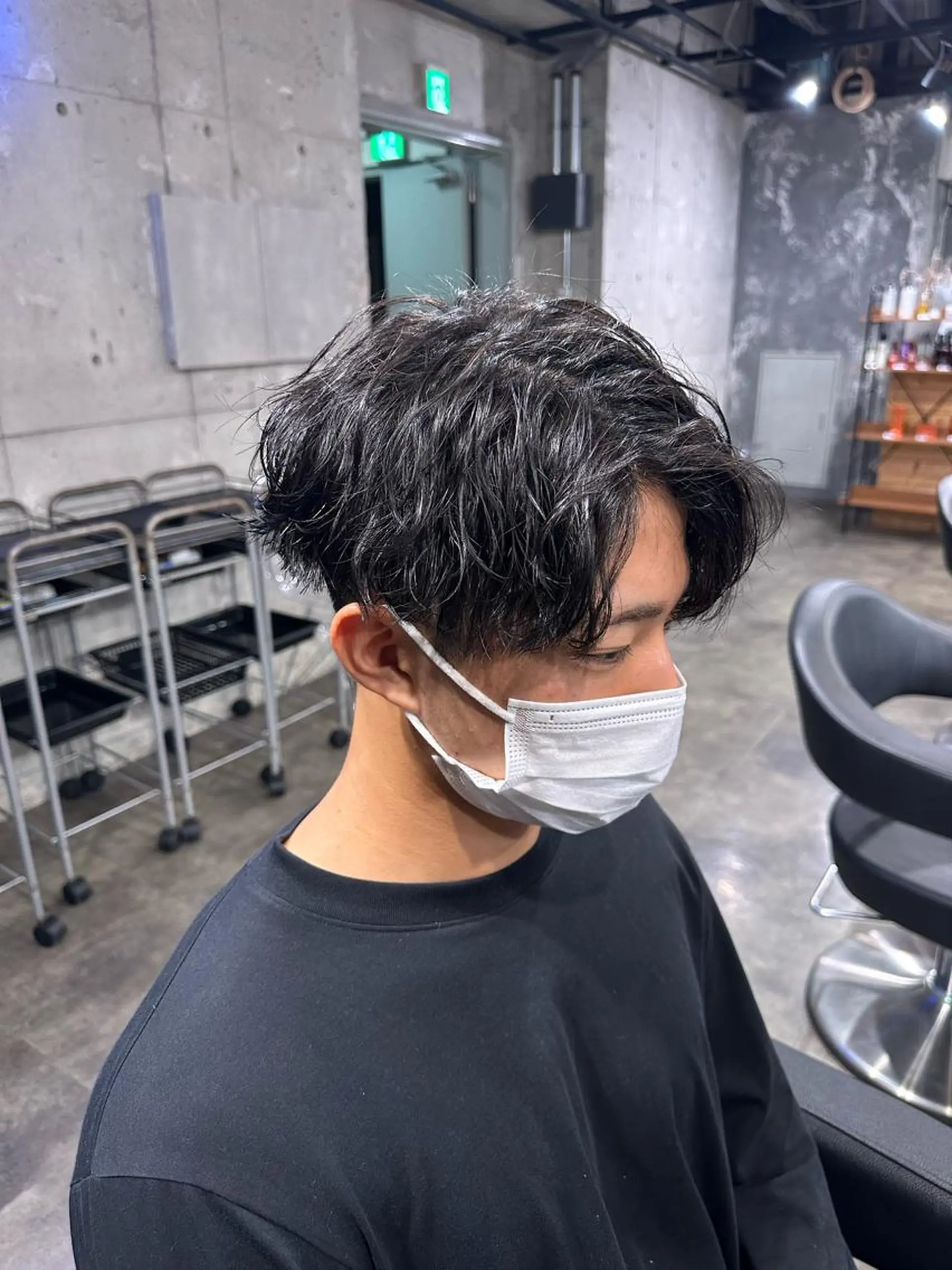 メンズ メンズパーマ メンズ特化美容師 💠チナツのヘアスタイル
