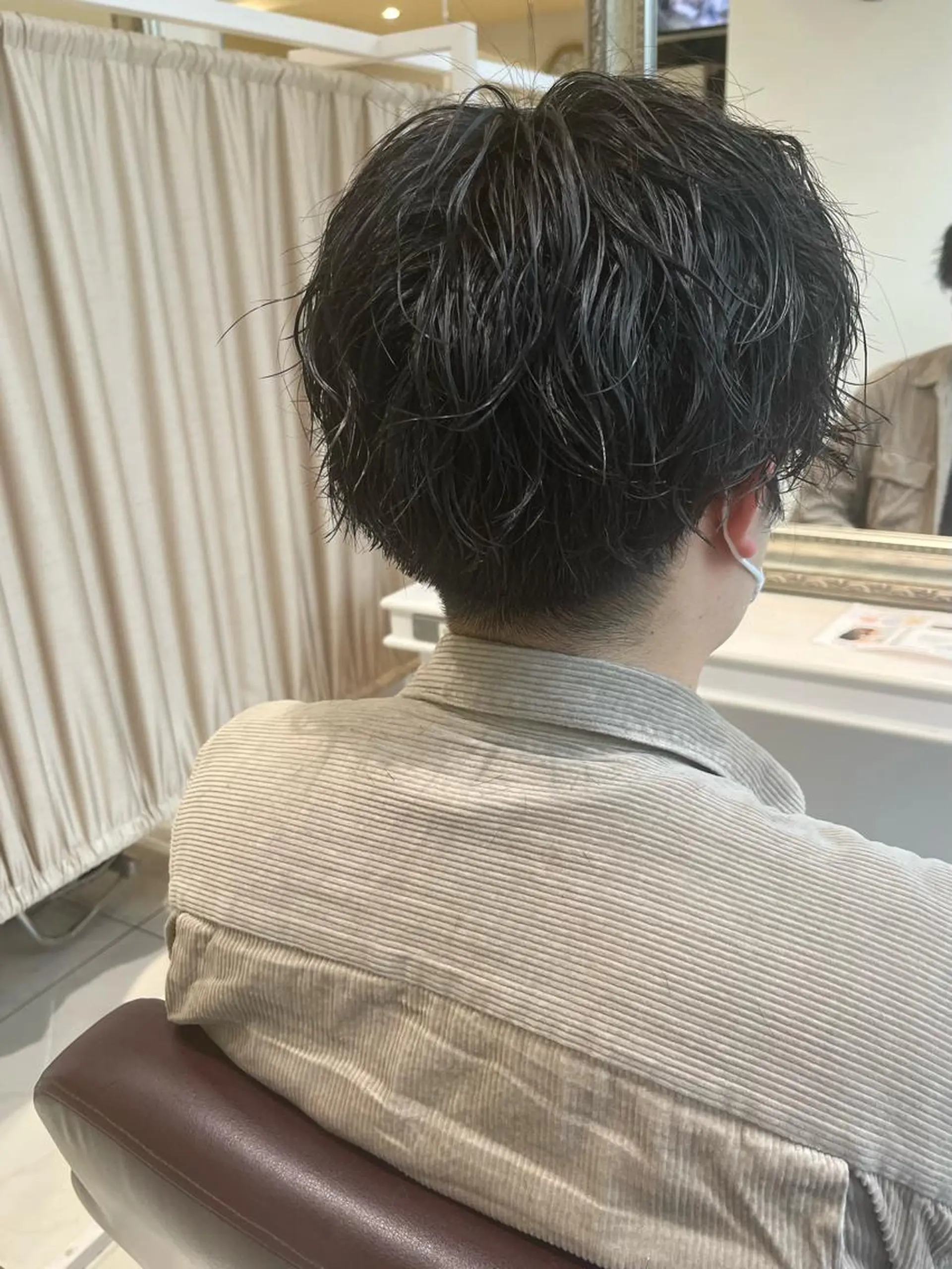 パーマ メンズ カット パーマ 🍊オオノ リホ🍑のヘアスタイル