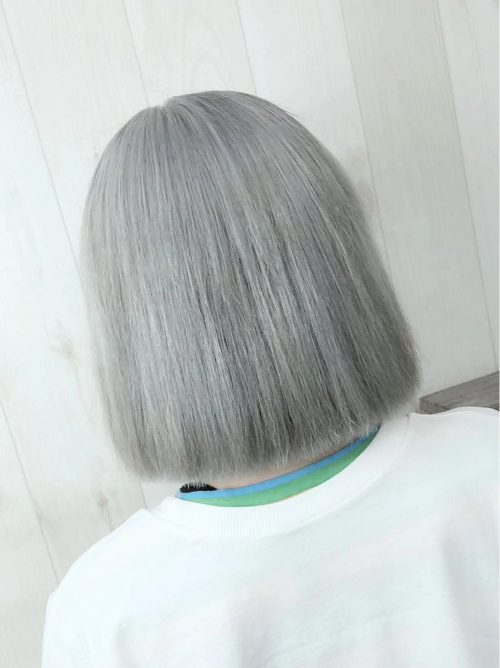 ショート ボブ ヘアカラー トリートメント PSY(サイ)池袋 金田尚久🎨のヘアスタイル