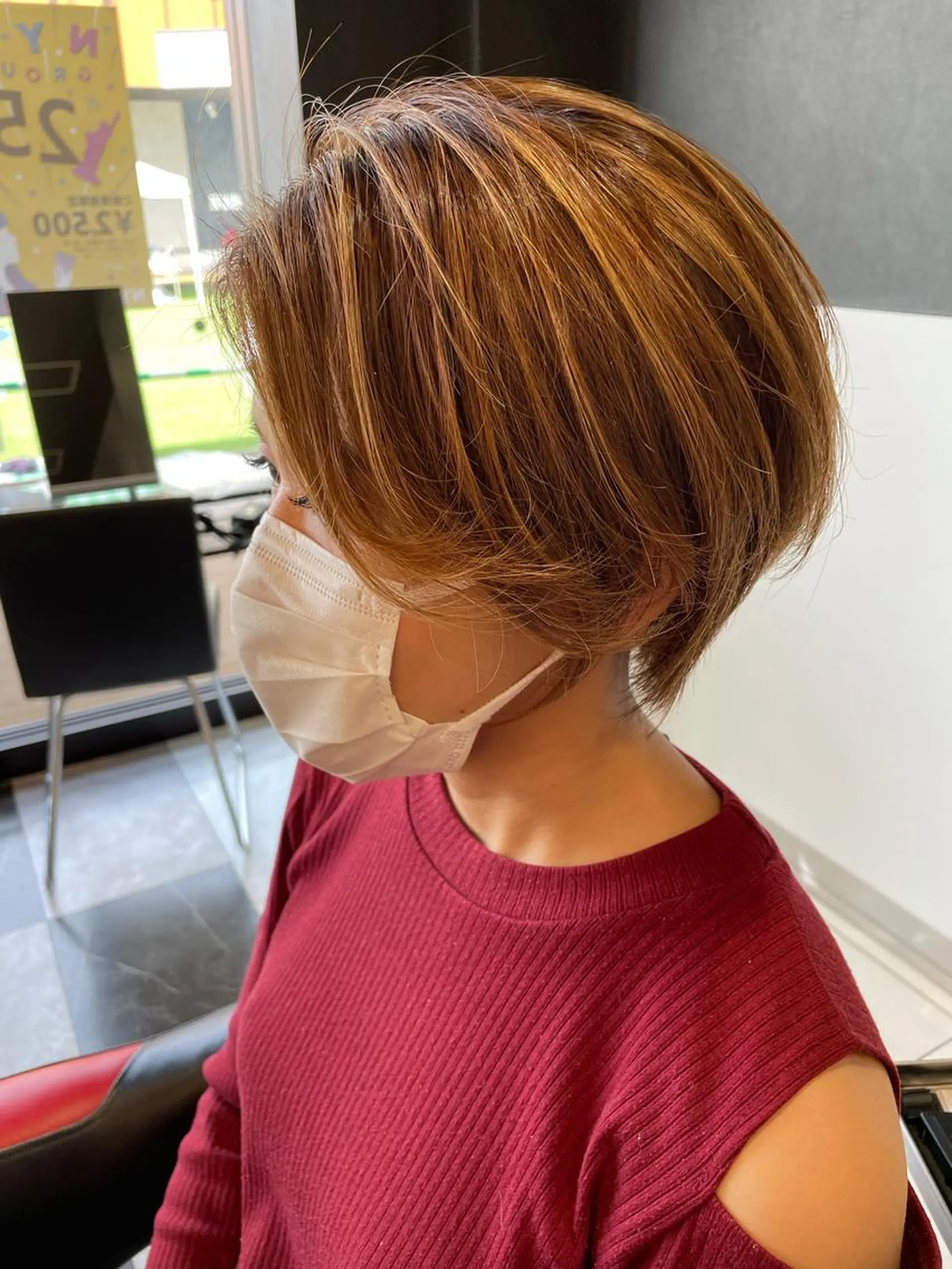 ショート カラー メンズヘア特化 崎田 成人のヘアスタイル