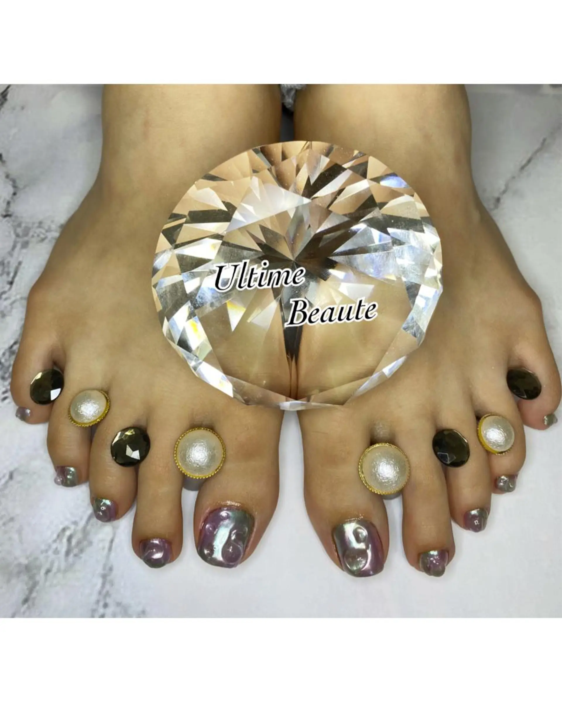 ネイル アートネイル ミラーネイル 石塚 亜矢加のネイルデザイン