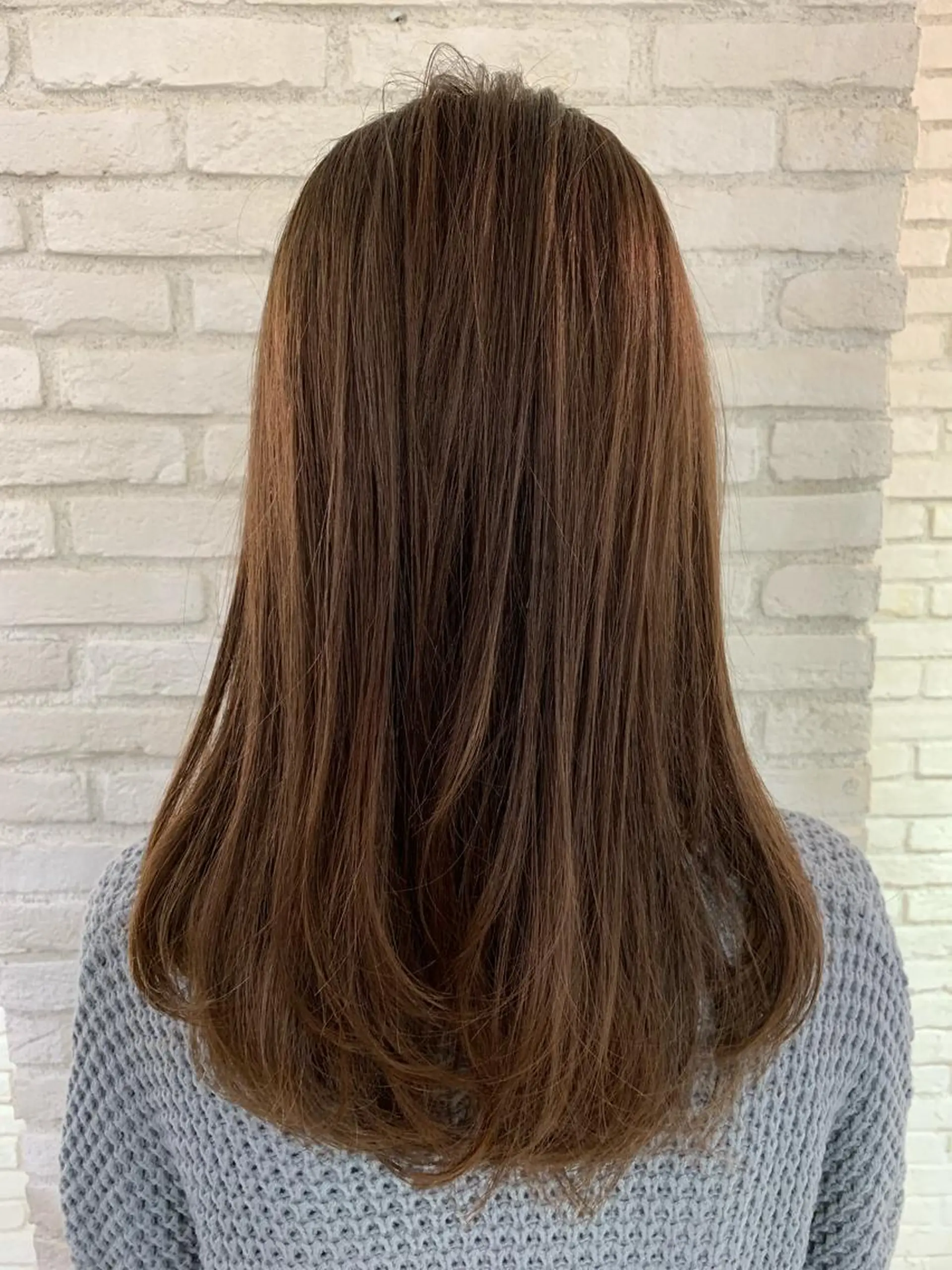 ロング カラー パーマ ネイル マツエク・マツパ レイヤー＆カラー 人気美容師倉崎涼のヘアスタイル