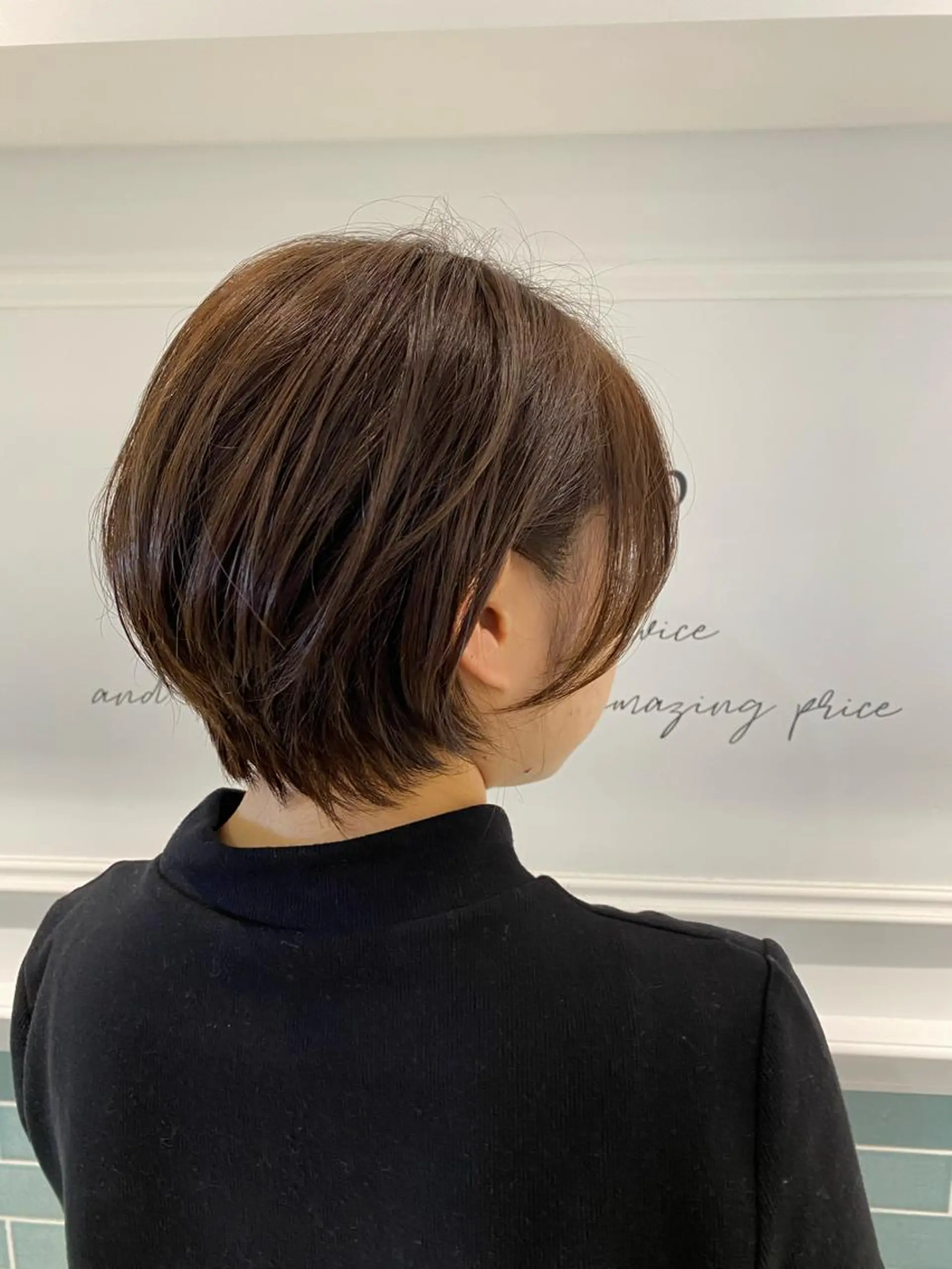 ショート 髪質改善レイヤー/ ボブたんの翔太のヘアスタイル