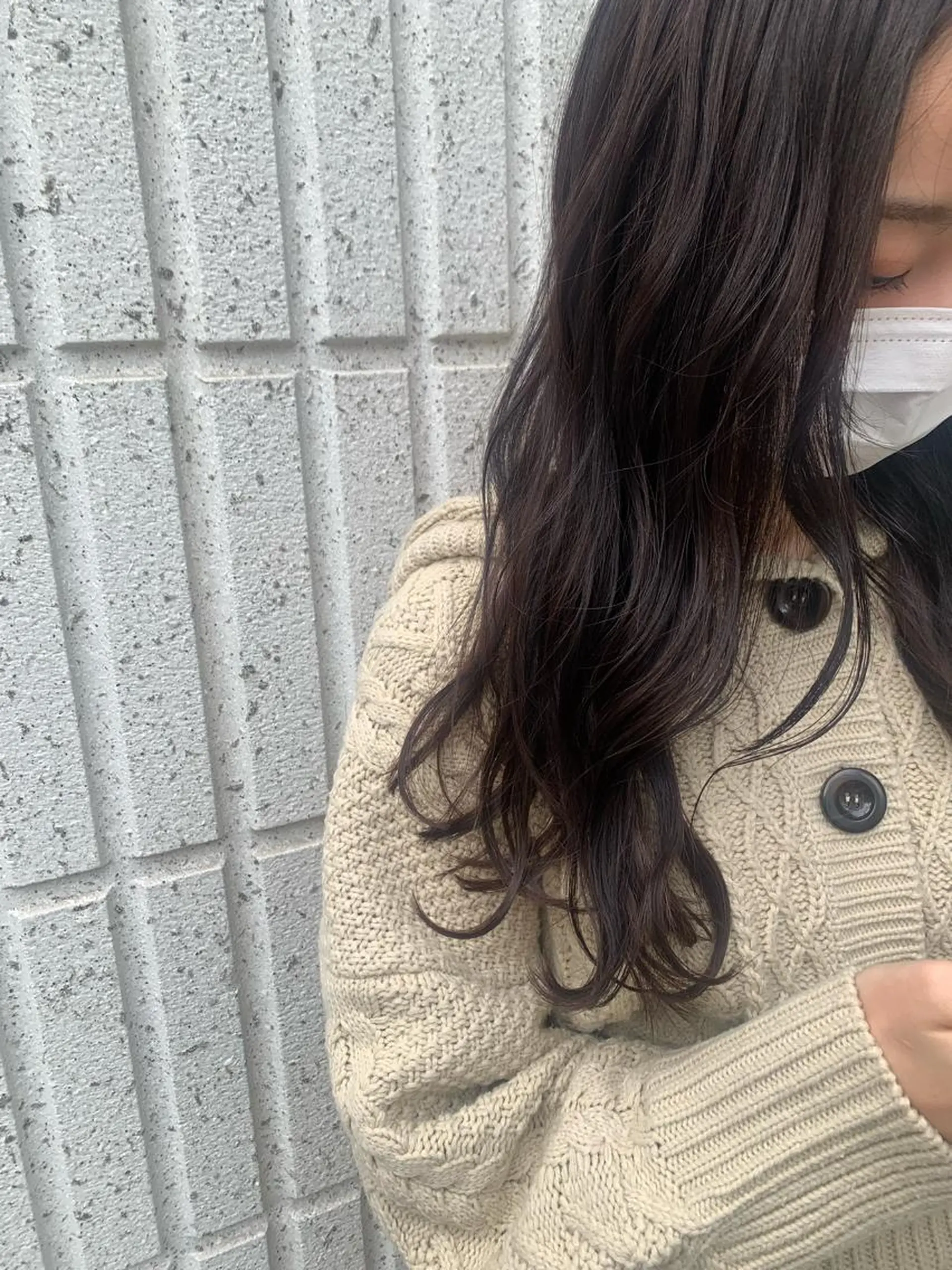 ロング カラー 透明感カラー パープルカラー stylist  ＊ mahoのヘアスタイル