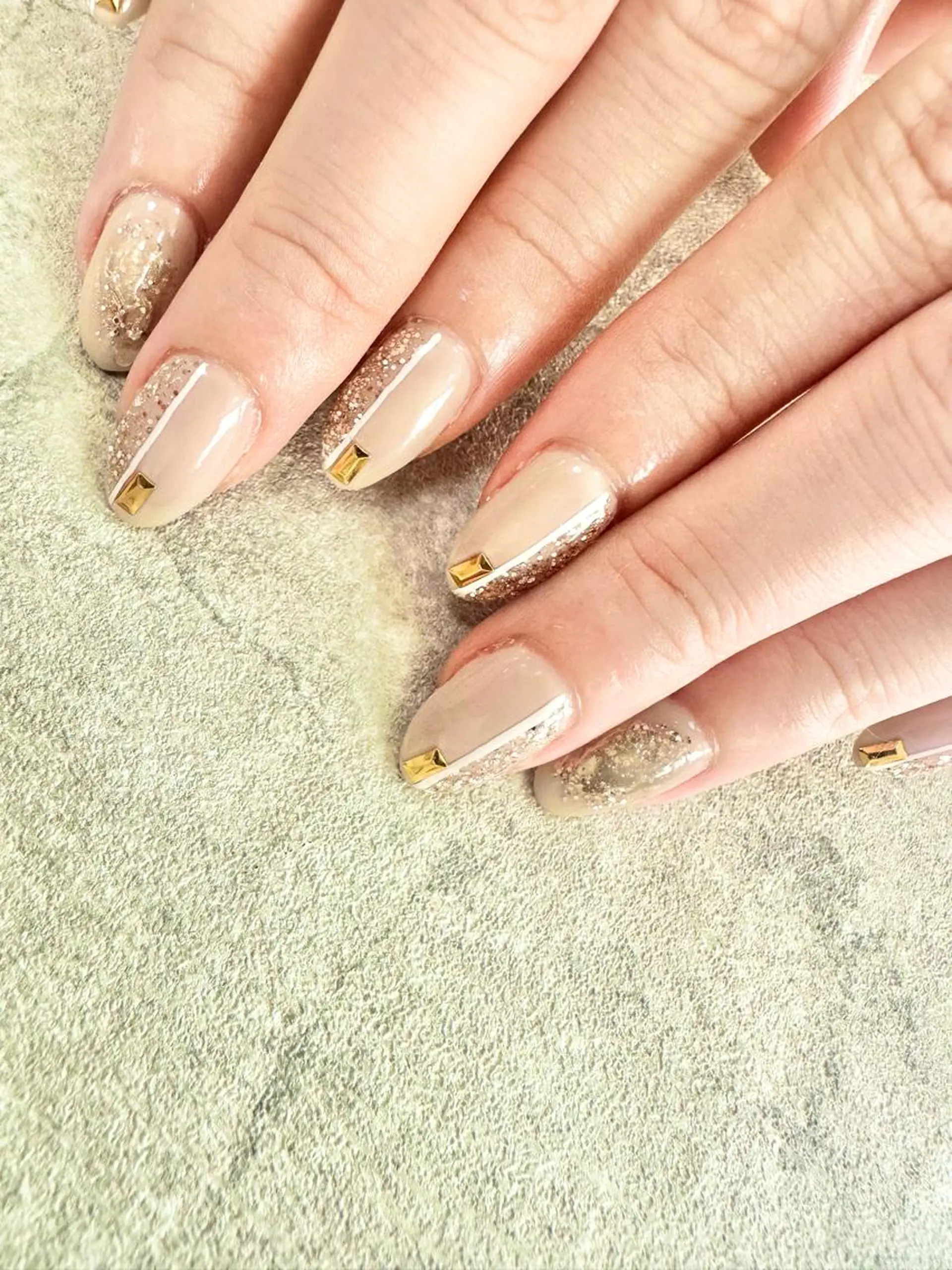 ネイル フットネイル フレンチネイル ジェルネイル グラデーション キラキラネイル ハンドネイル .N YUKIのネイルデザイン