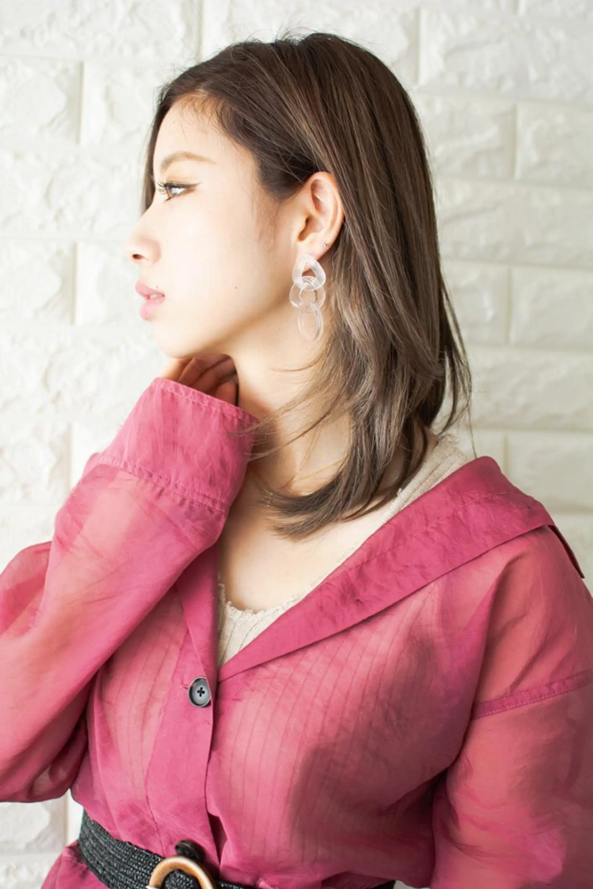 ミディアム カラー ショートボブ ベージュカラー ブルーカラー ブルージュ グレージュ カット ヘアカラー トリートメント 斉藤 正敏のその他イメージ