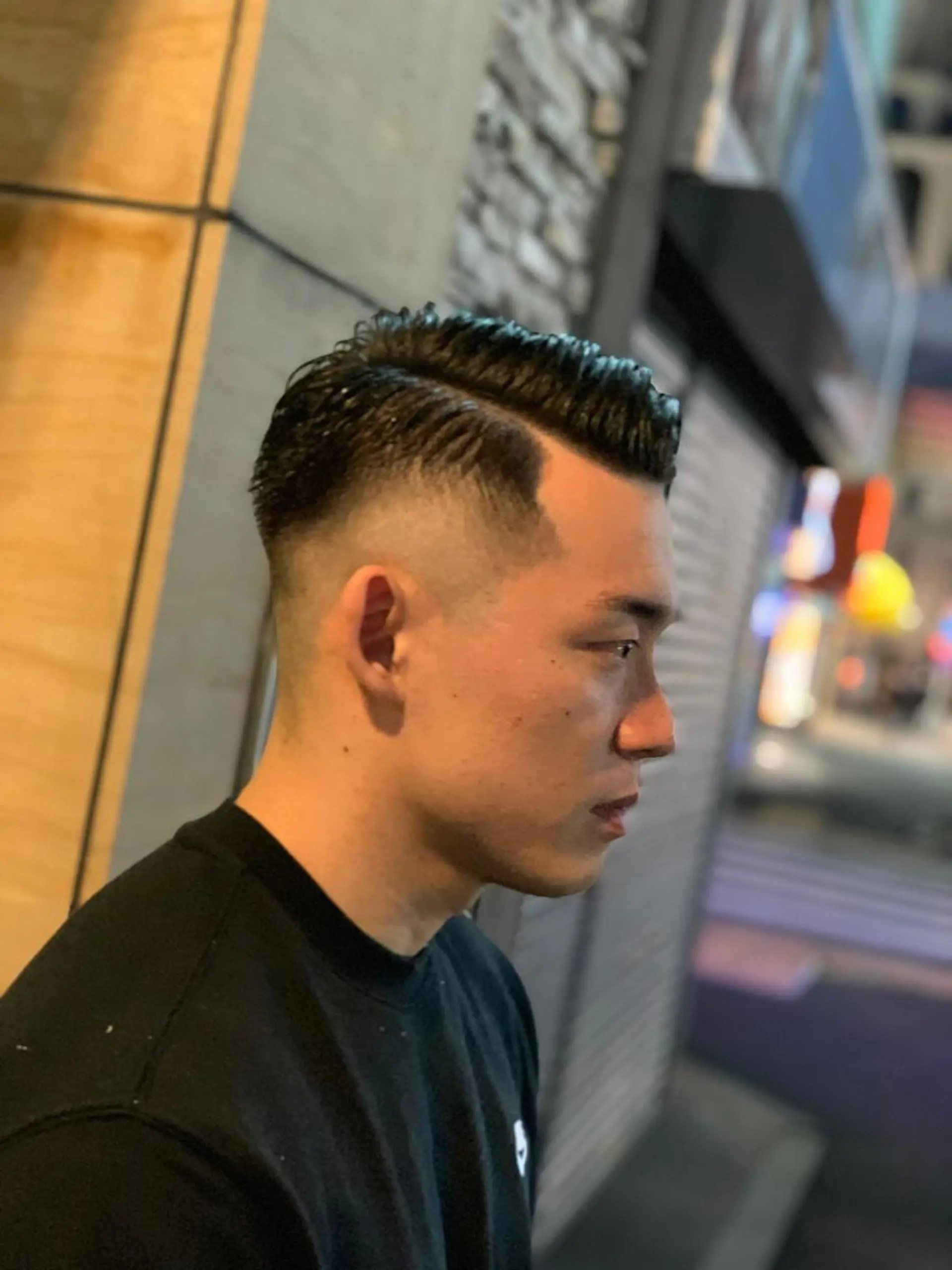 メンズ フェードカット 近藤 真のヘアスタイル