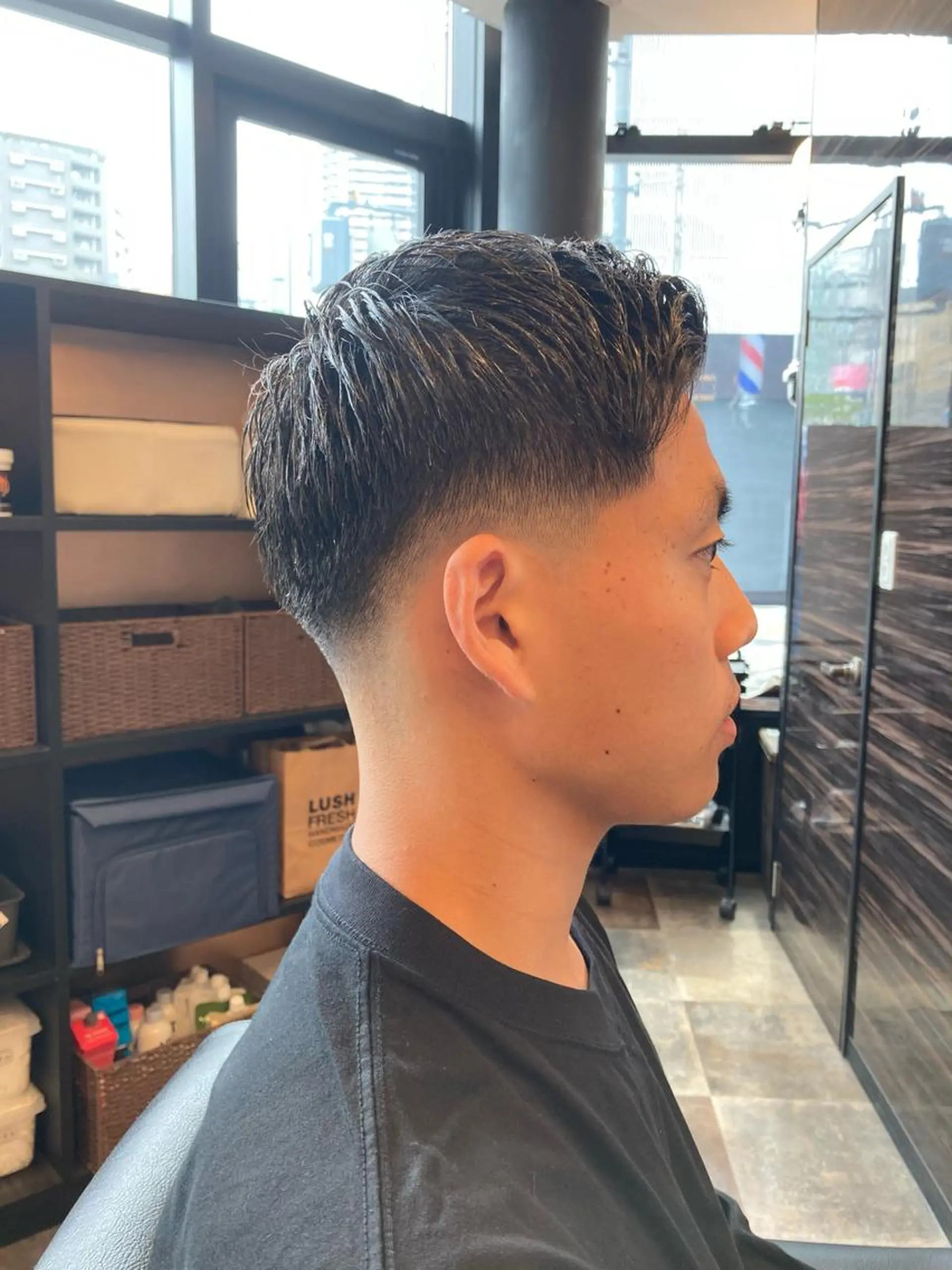 ショート カット BARBER SHOP BOSS所属・佐藤 匠悟のヘアスタイル