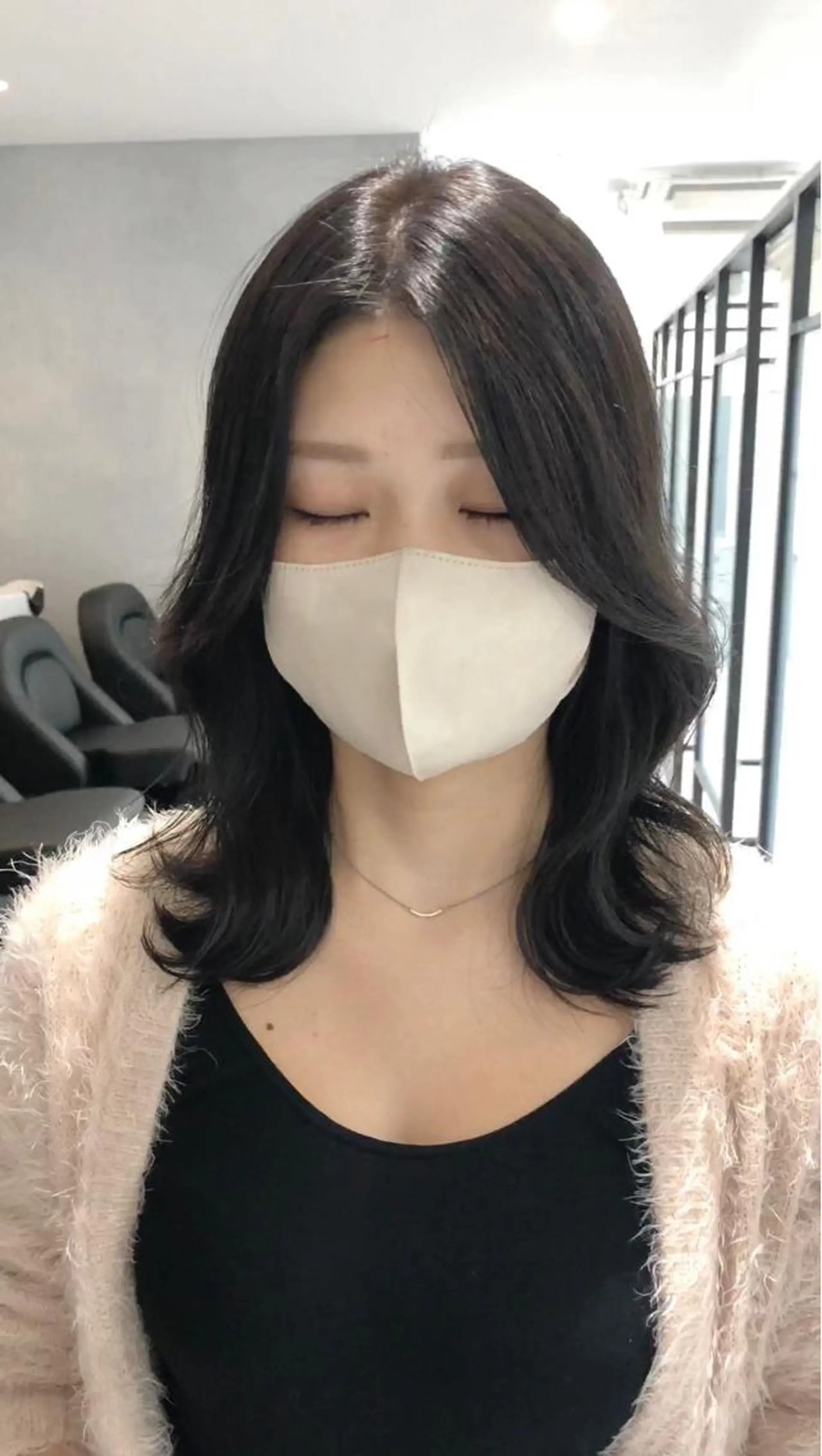 ロング カラー 髪質改善/顔まわり 石原のヘアスタイル