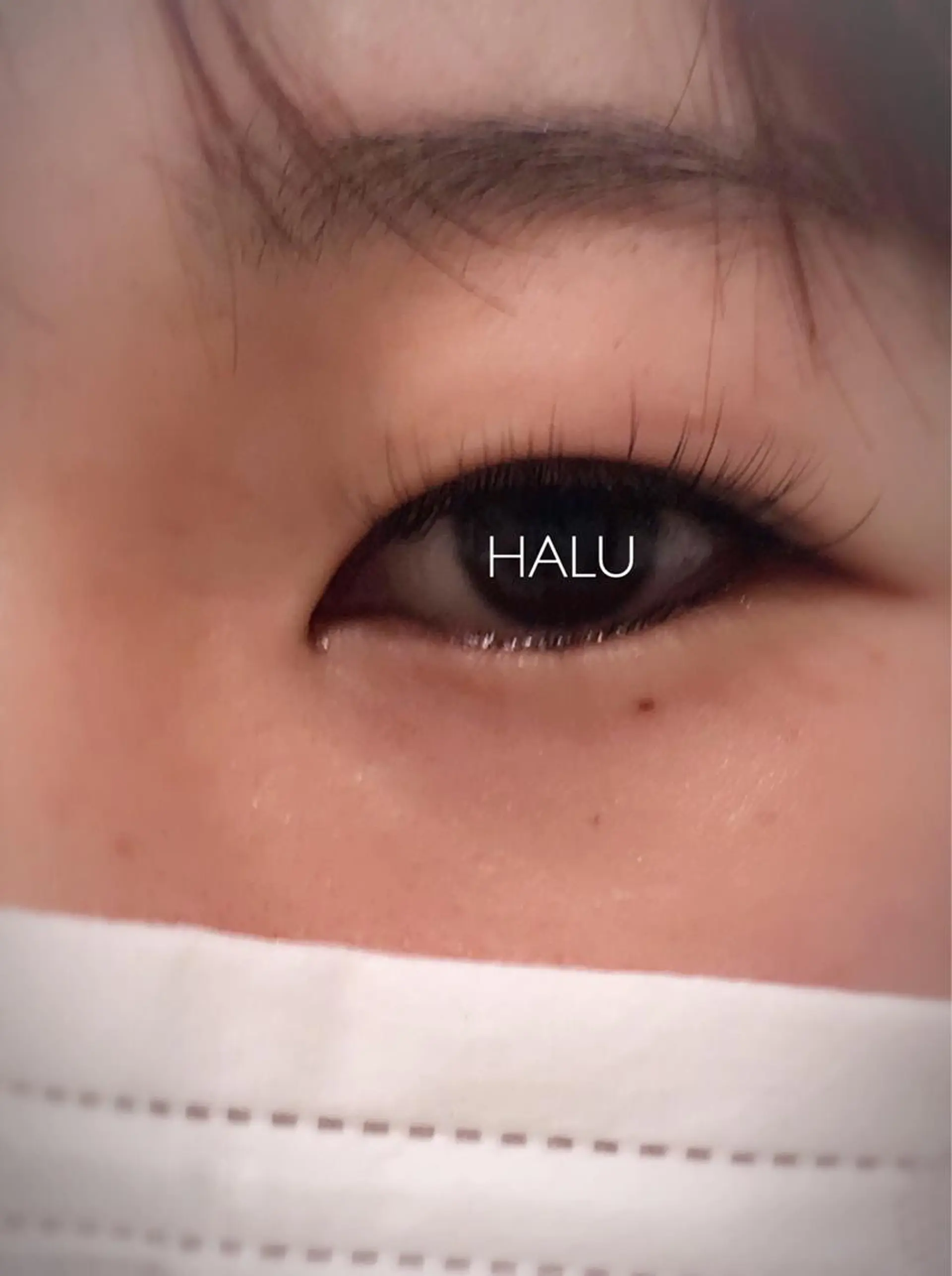 マツエク・マツパ Cカール HALU ハルのネイルデザイン