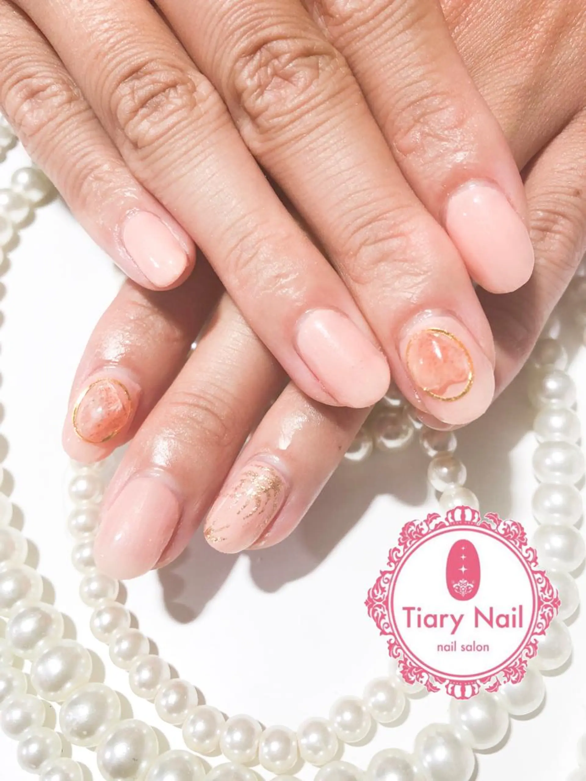 ネイル tiarynail K K🐼のネイルデザイン