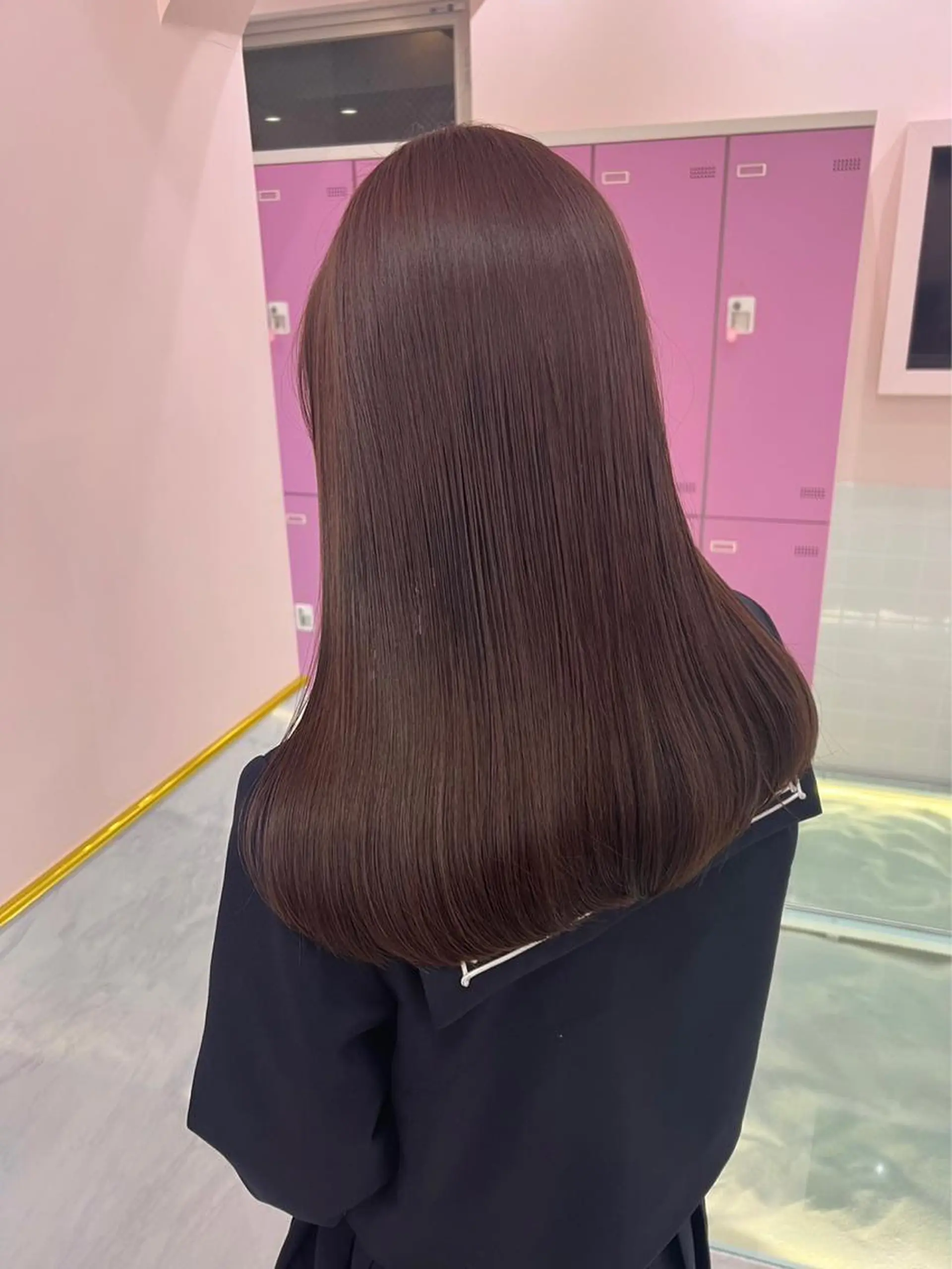 ロング カラー ヘアアレンジ ヘアカラー トリートメント 🎀暖色カラー🎀 ♡yurika♡のヘアスタイル