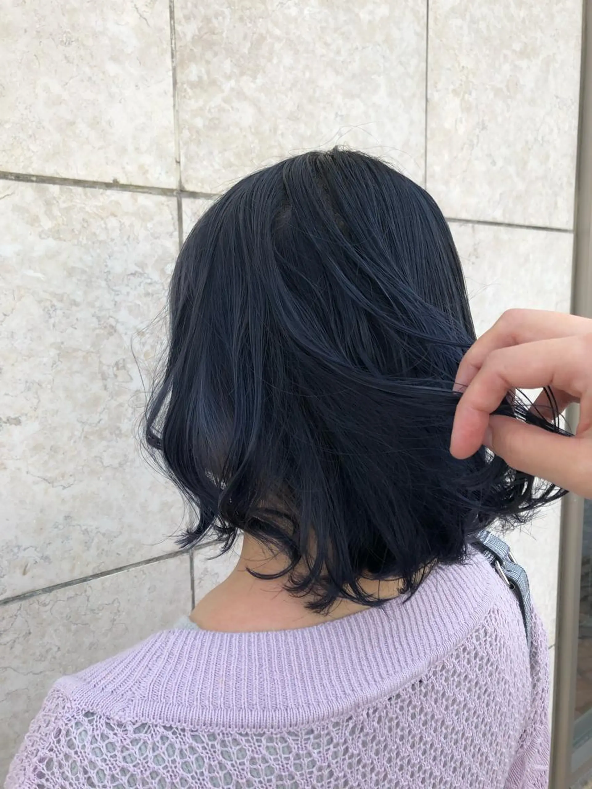 ミディアム 加瀬 真弓のヘアスタイル