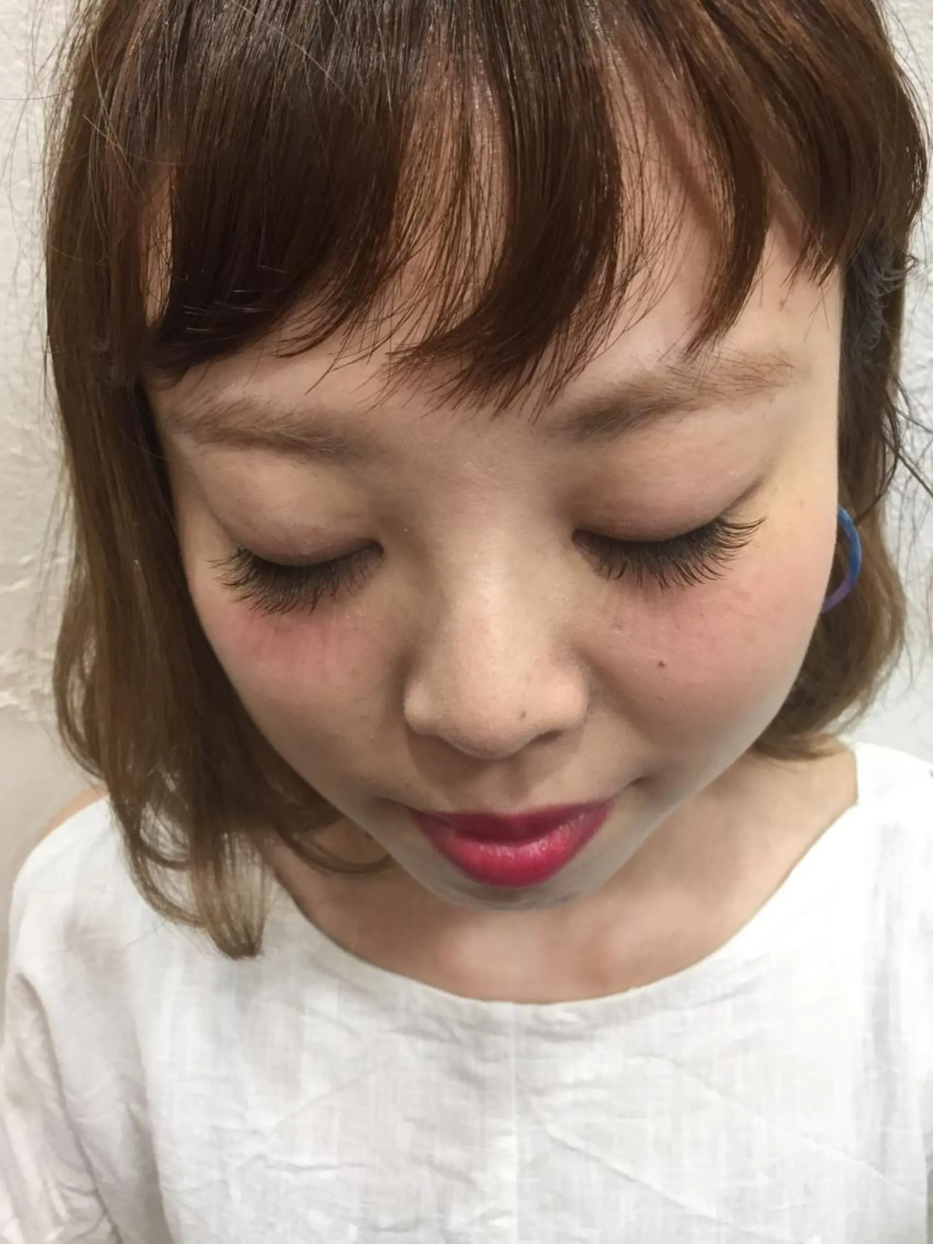 マツエク・マツパ Cカール カラーマツエク キュート 磯見 歩未のマツエク・マツパデザイン