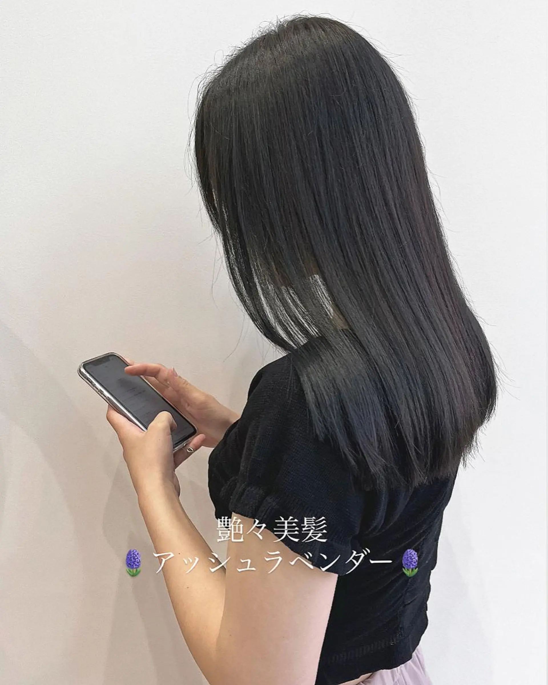 セミロング カラー ヘアアレンジ 透明感カラー オレンジ カット トリートメント 🥀暖色韓国ヘア💕 保科侑花のヘアスタイル