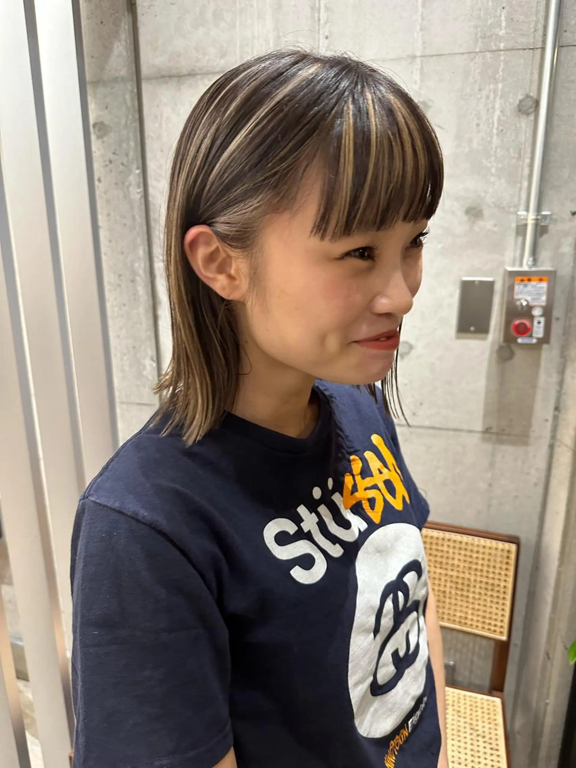 カラー タグチ アスカのヘアスタイル