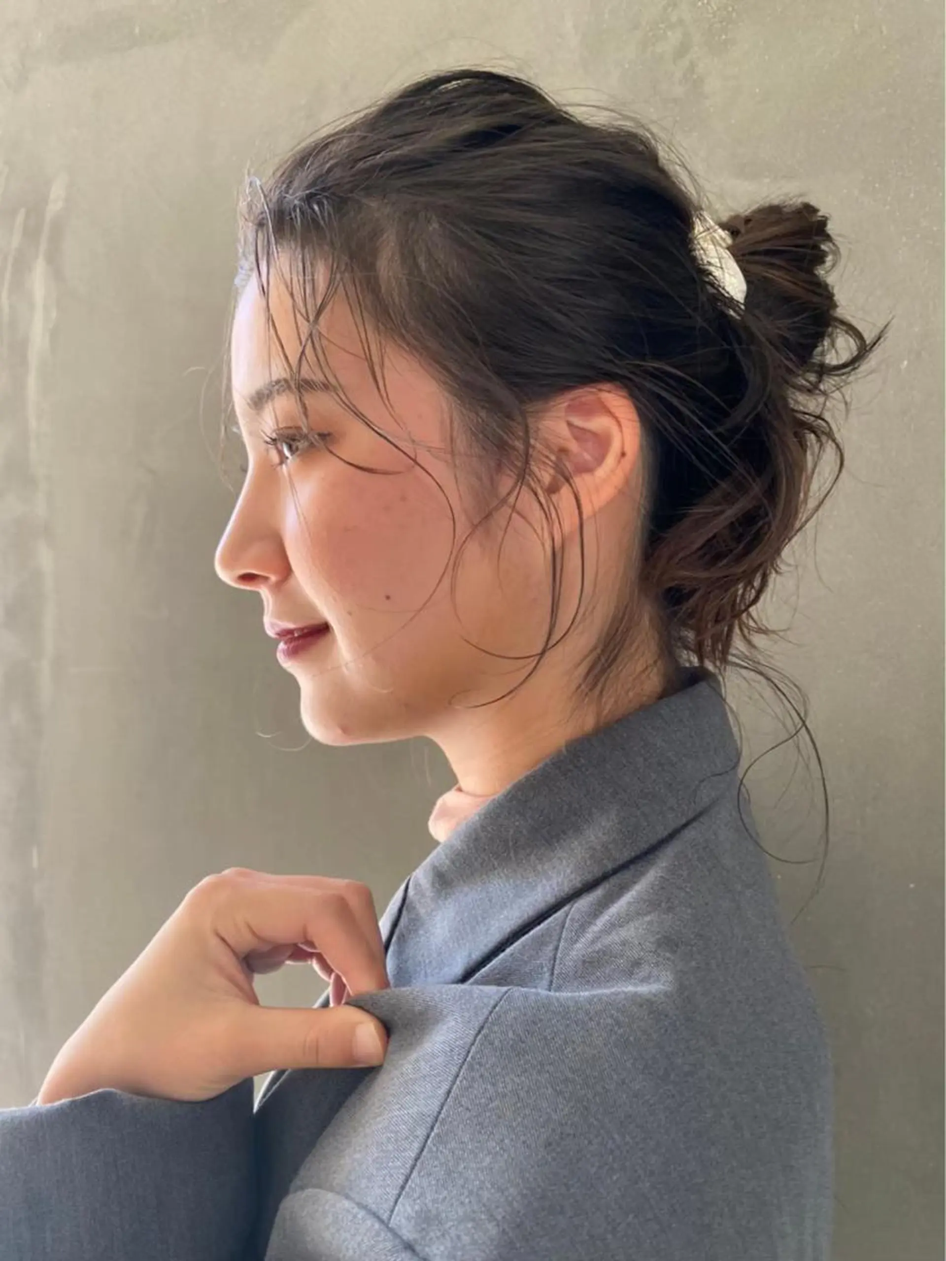 ロング カラー 吉田 夢のヘアスタイル