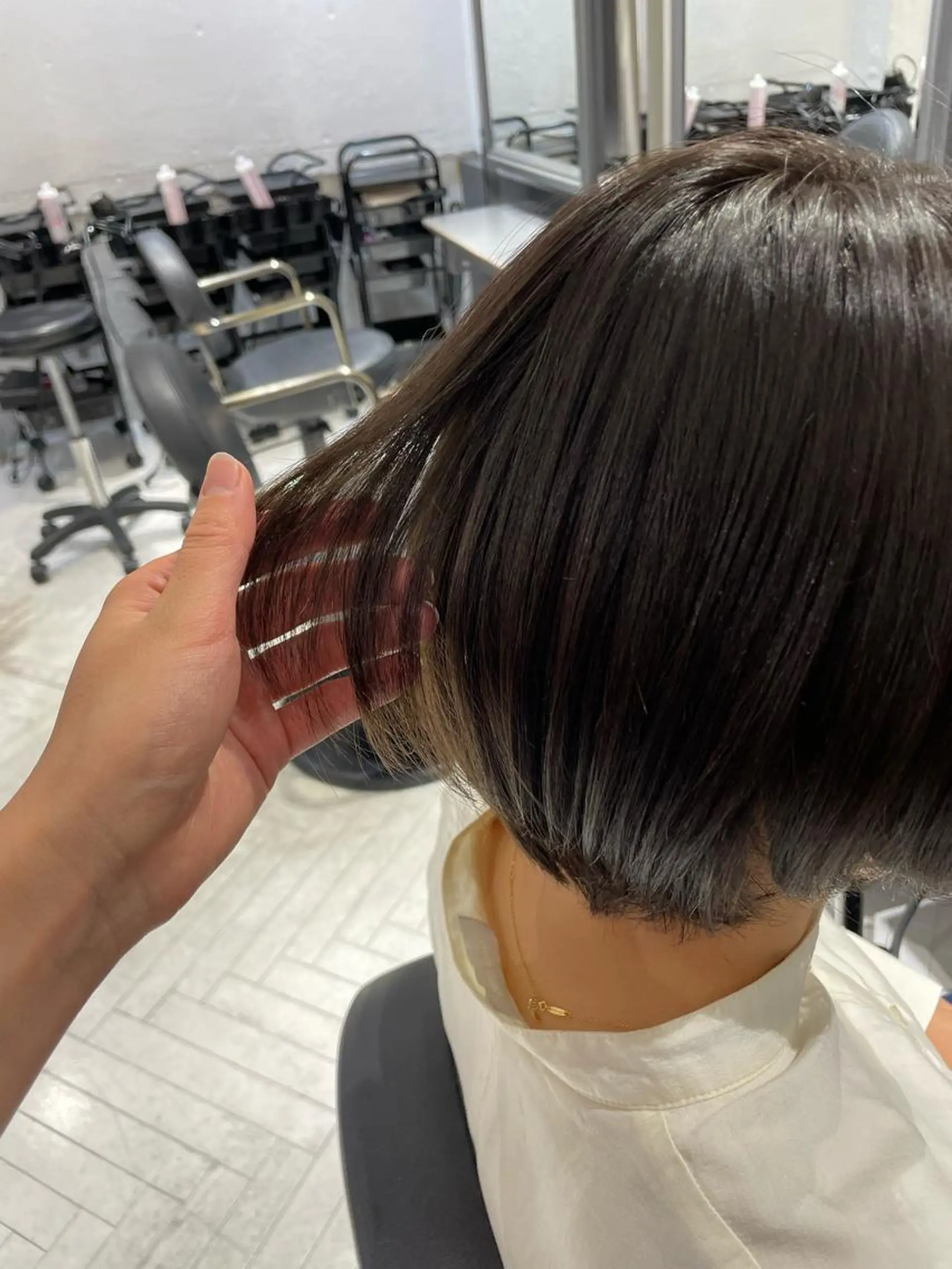 ショート カラー kunimi harukaのヘアスタイル