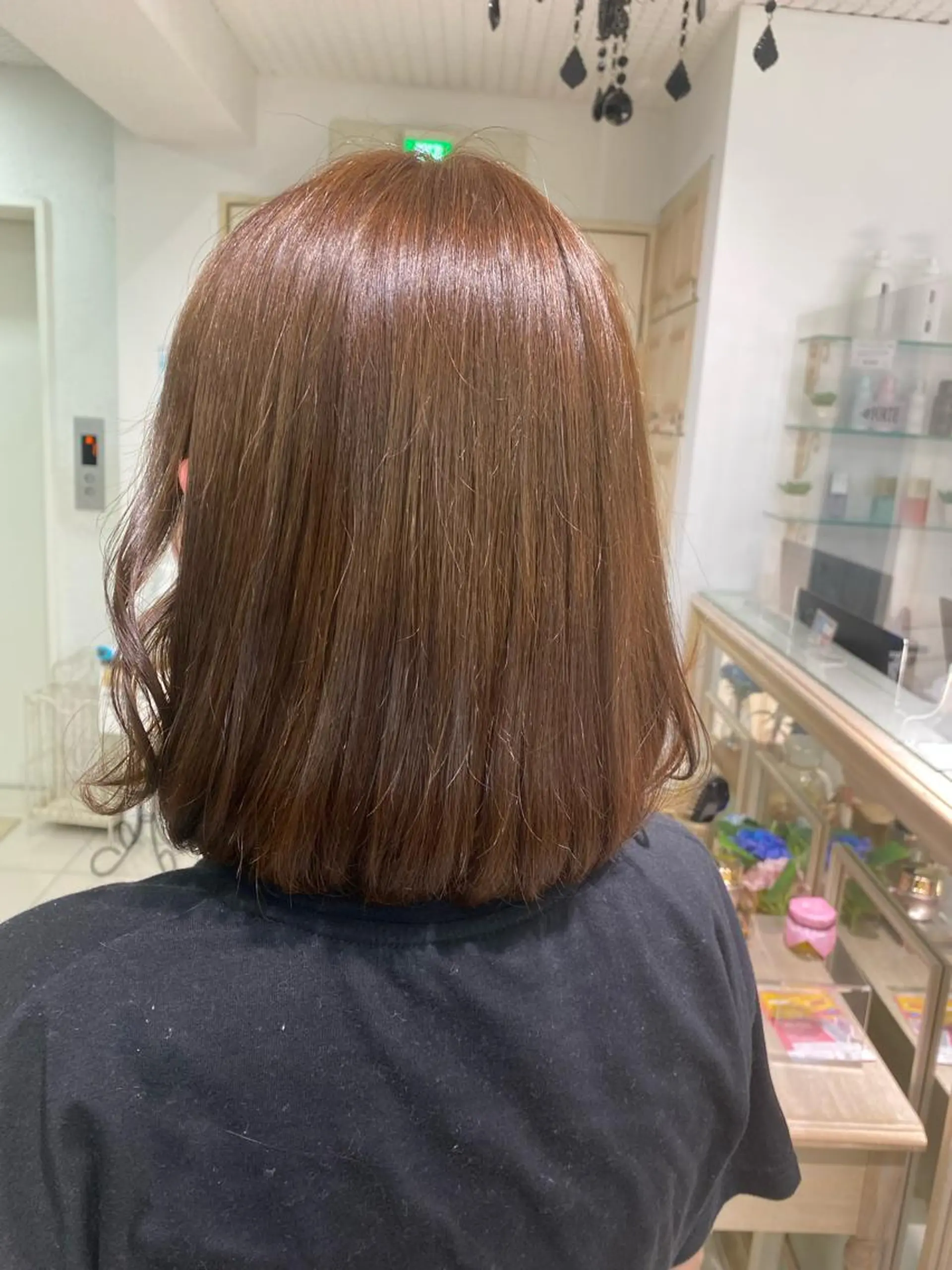 ミディアム カラー ヘアアレンジ 透明感カラー 古山 結季🌙🖤のヘアスタイル