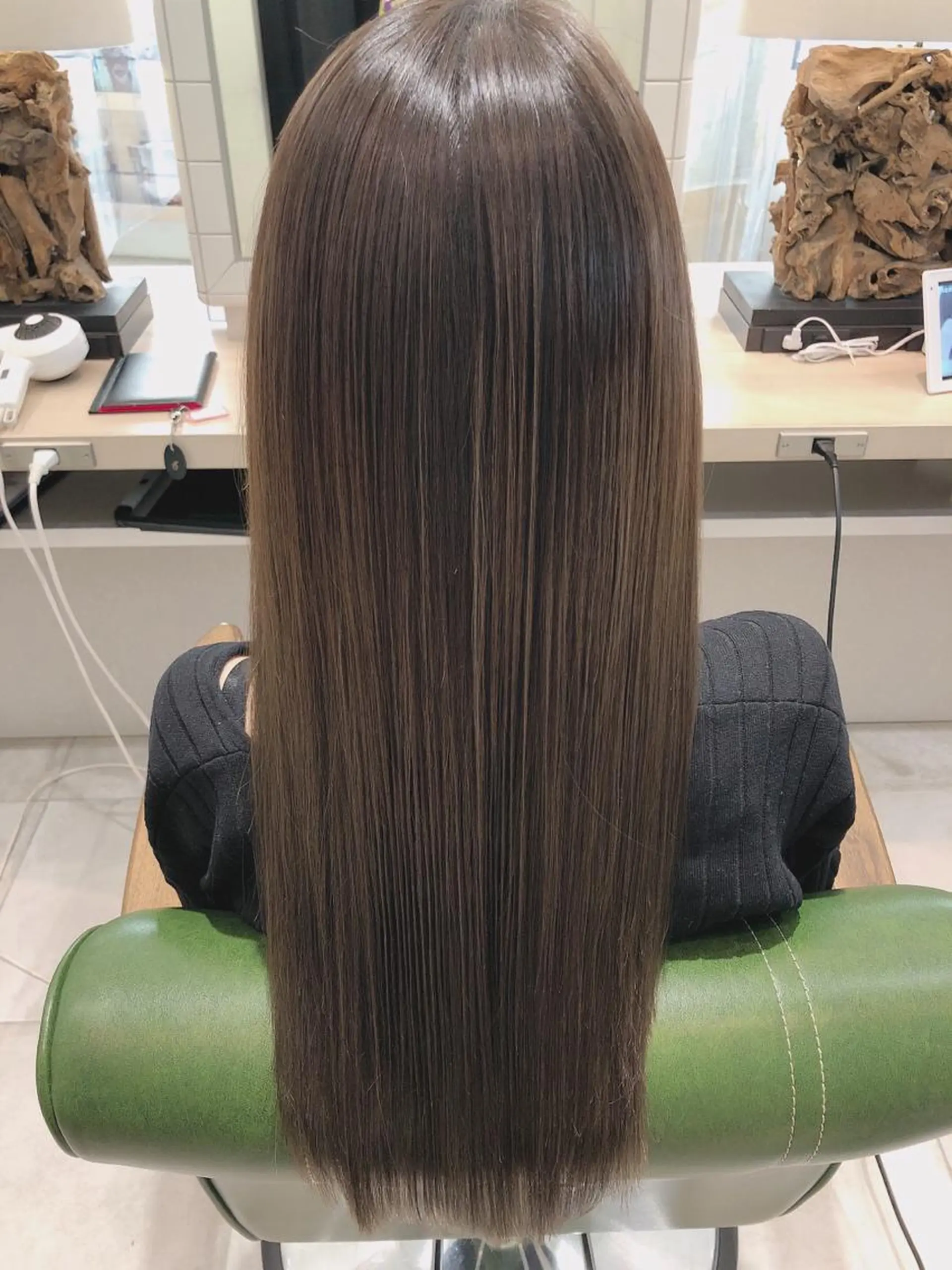 ロング 髪質改善 トリートメント 酸熱トリートメント Moana by HEADLIGHT 川口店所属・川口髪質改善ウルトワ 🌈毛島健樹🌈のヘアスタイル