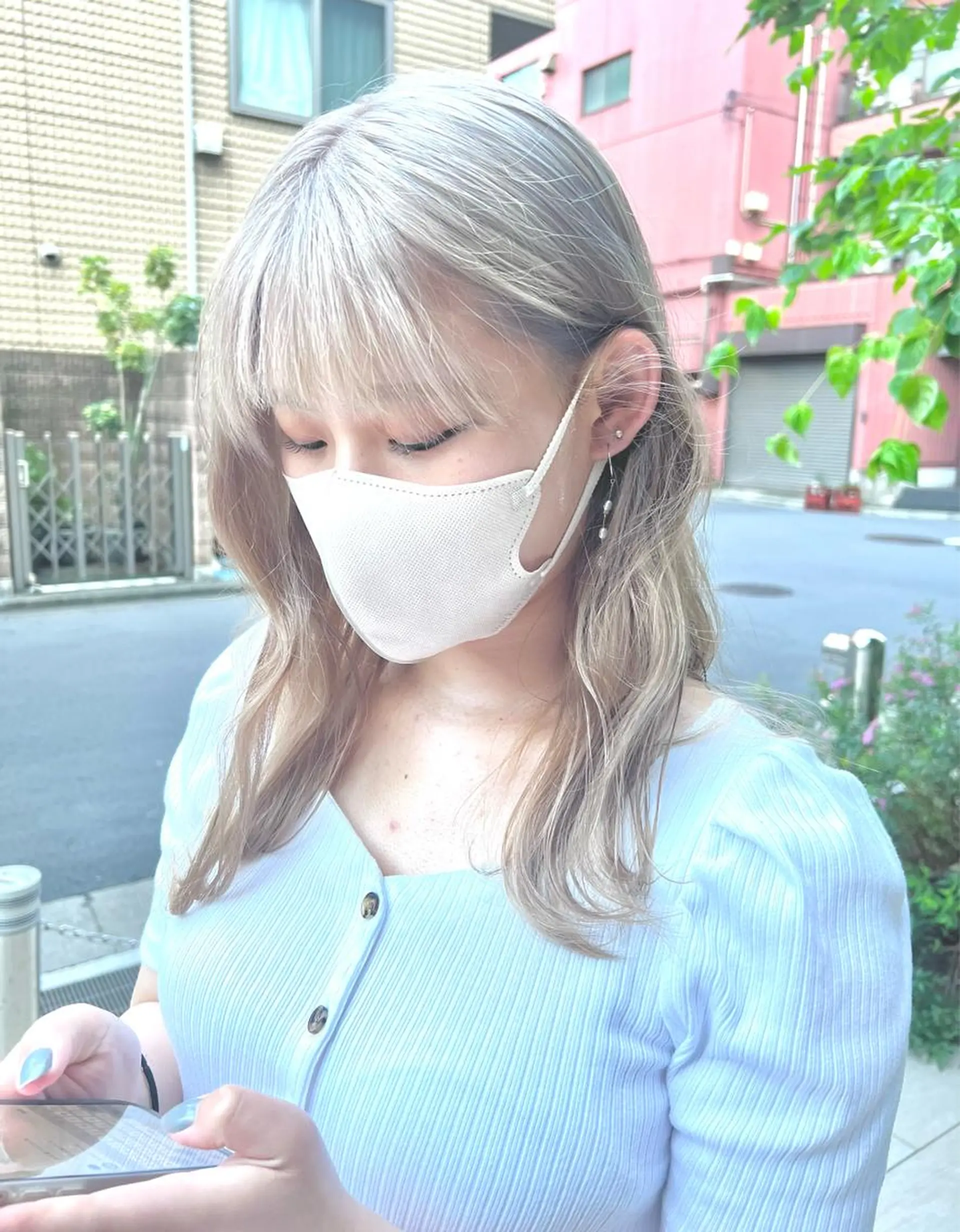 セミロング カラー 💎透明感カラー特化 💎TAISEIのヘアスタイル