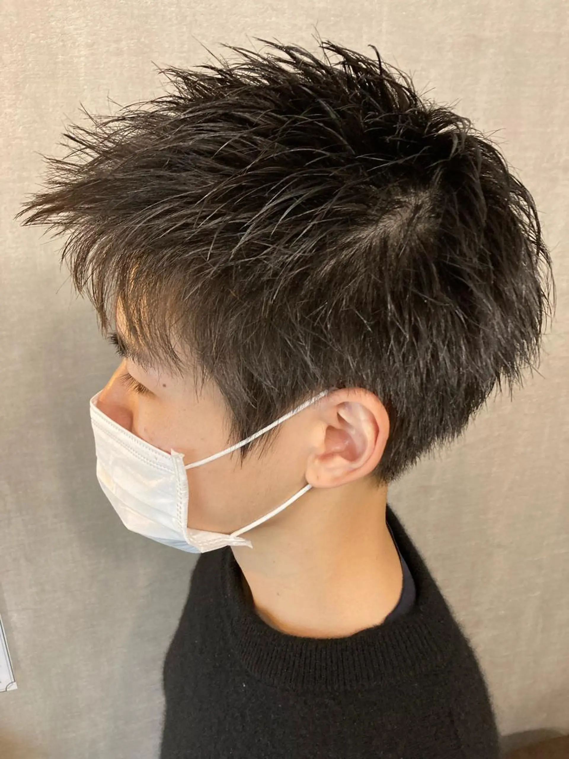 ショート メンズ ショートヘア カット AUTHENTIC private mens hair salon所属・完全個室マンツーマン メンズサロン草野貴樹のヘアスタイル