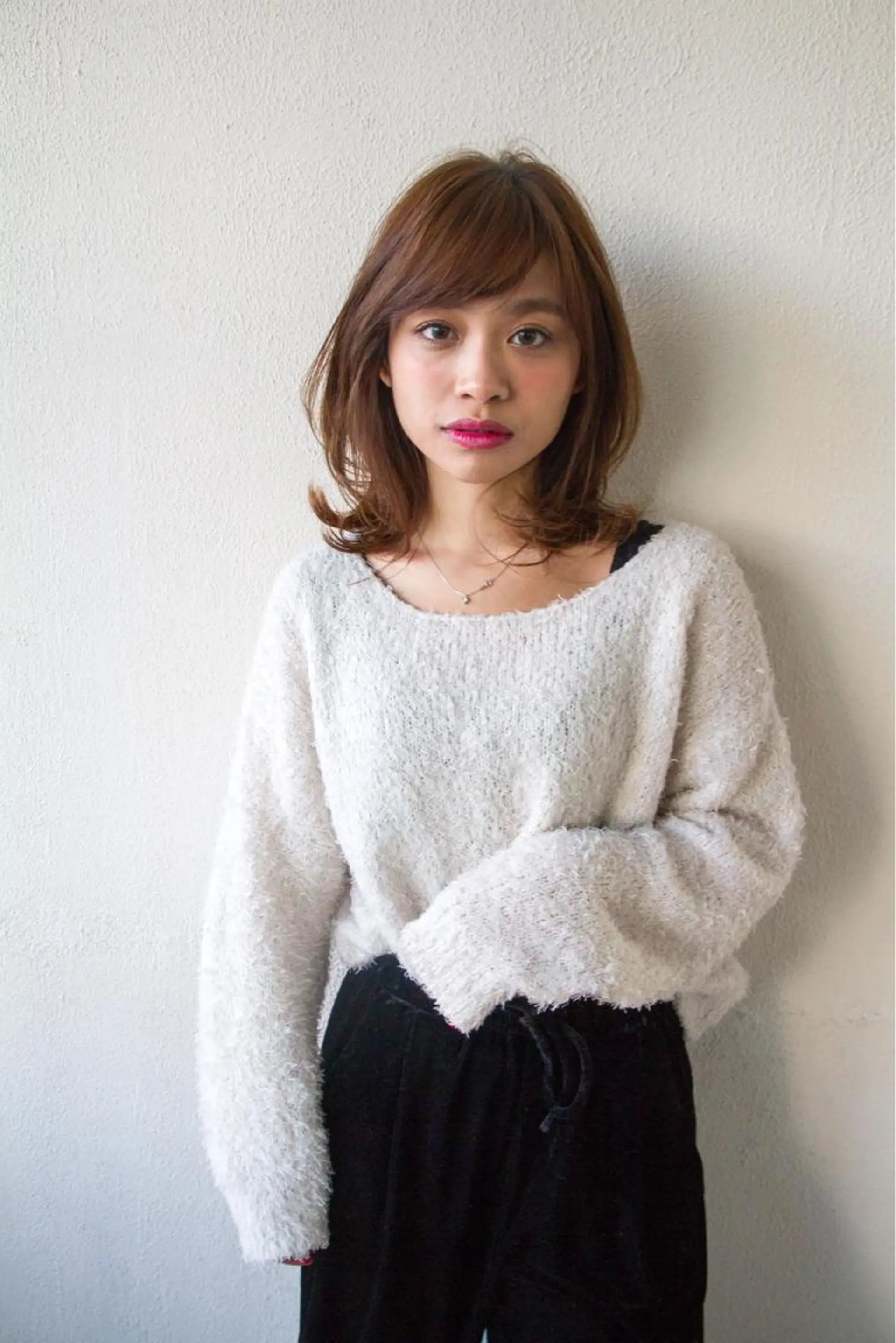 ミディアム カラー ブリーチ ダブルカラー トリートメント 【1日2名様限定】 AFLOAT白川雄副のヘアスタイル