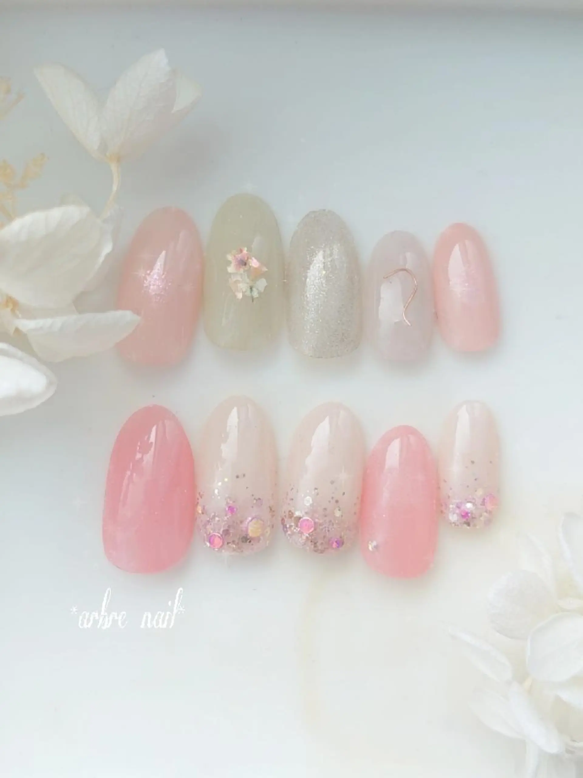 ネイル *arbre nail*.アーブルネイル所属・✯.。 arbre nail 。✯.のネイルデザイン
