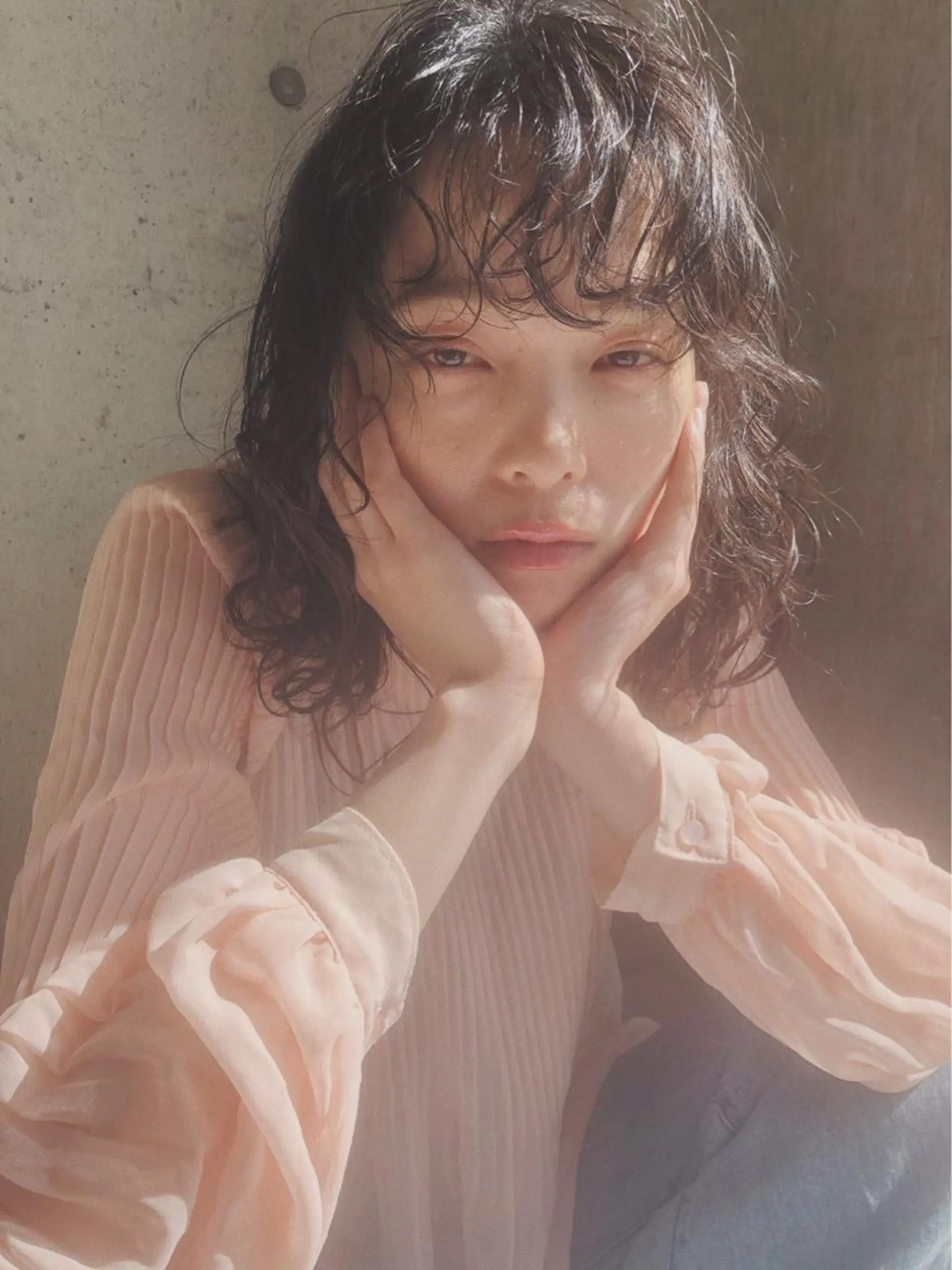 カラー 湯川 未咲希のヘアスタイル