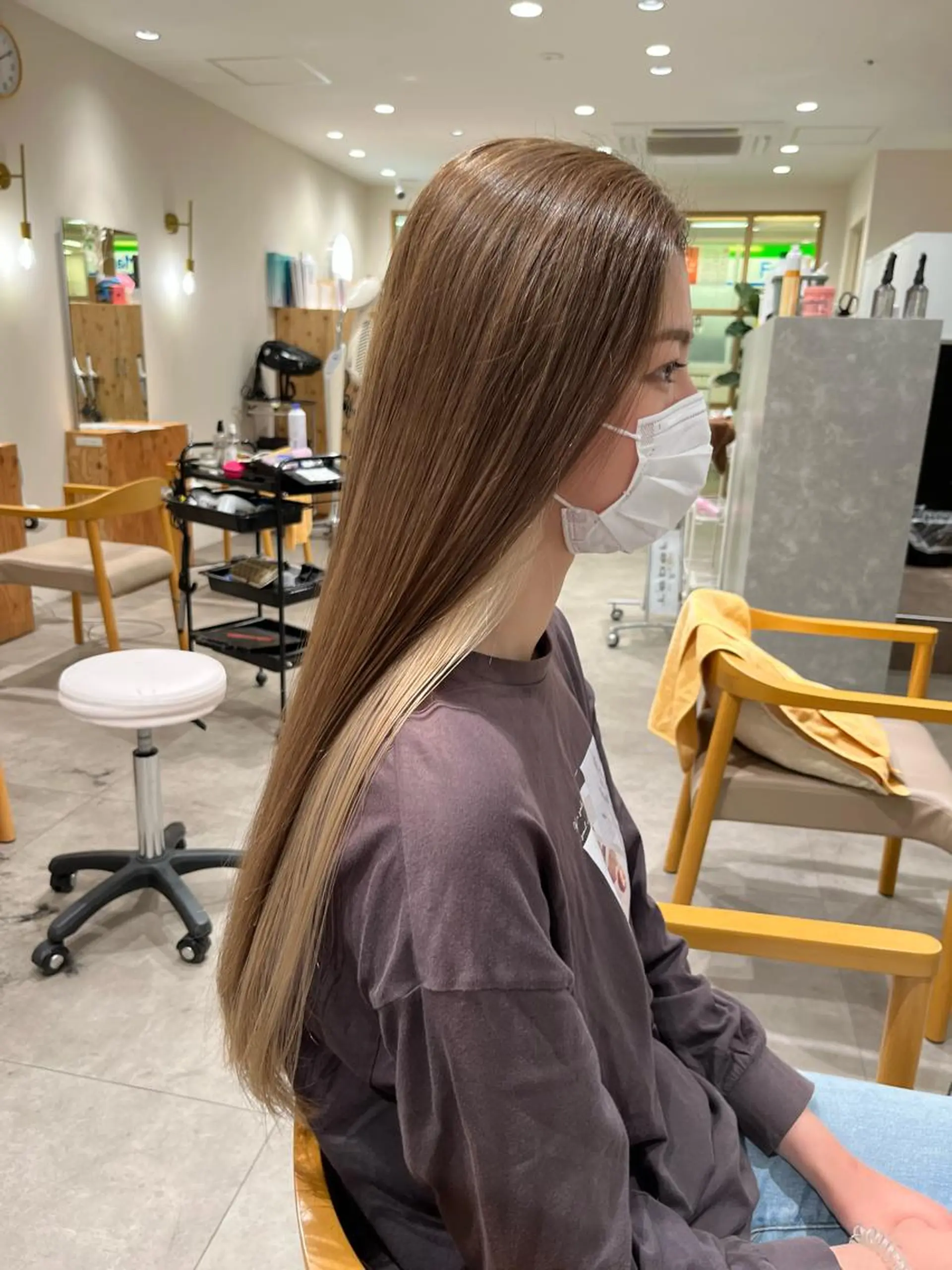 カラー 河原 楓樹のヘアスタイル