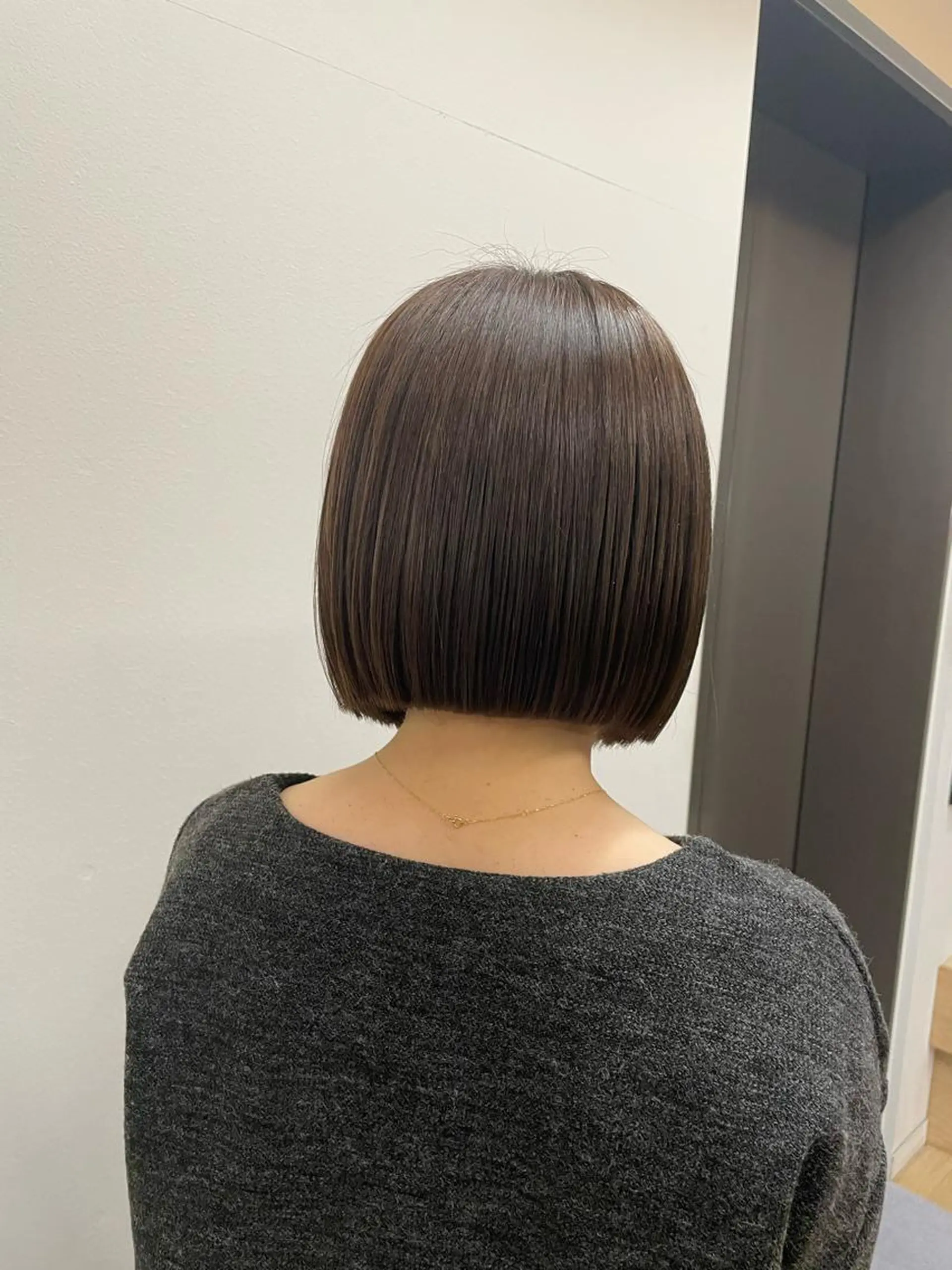 ミディアム 岡本 拡夢のヘアスタイル