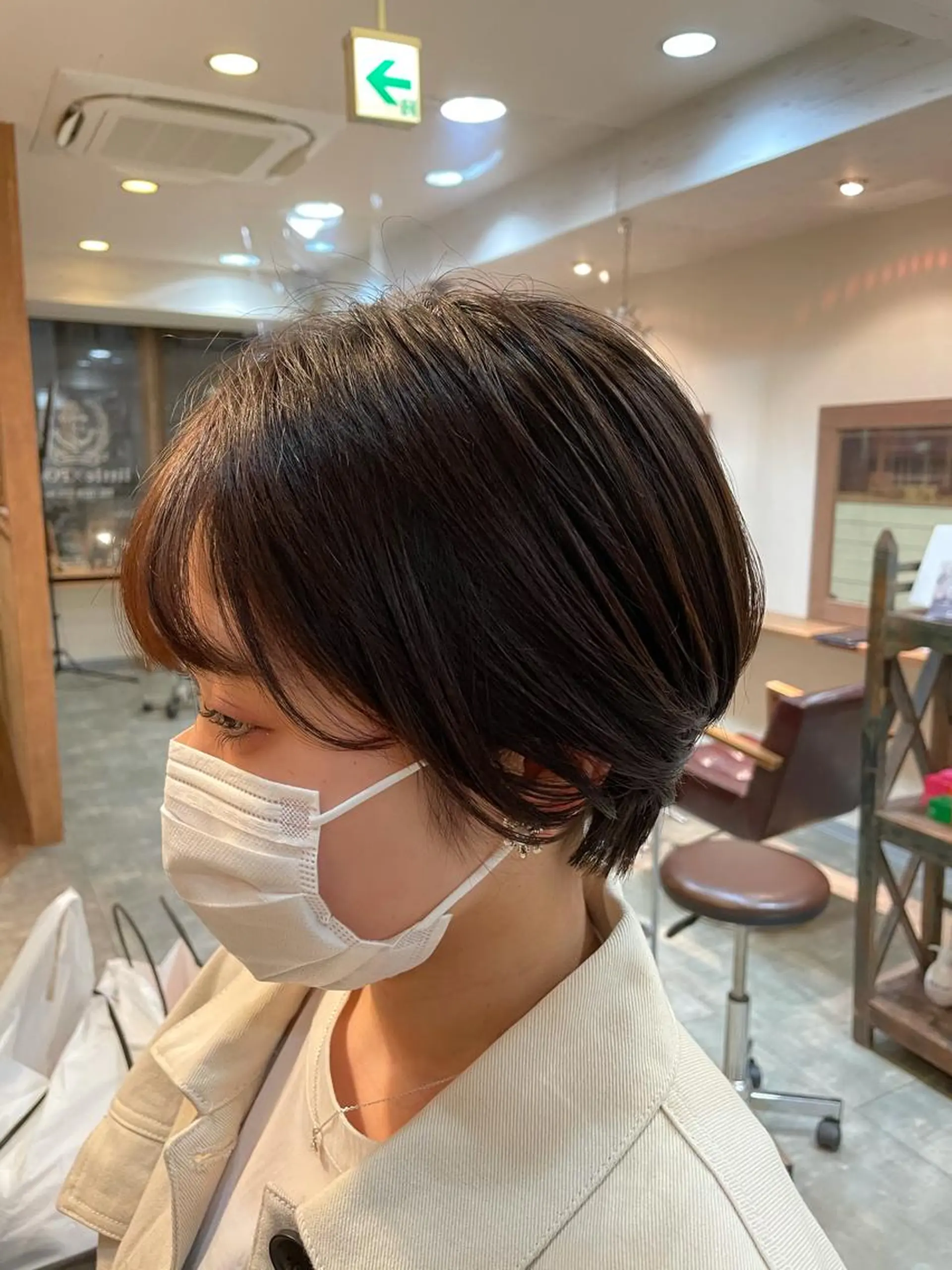 ショート カット トリートメント 福田 ジュンキのヘアスタイル
