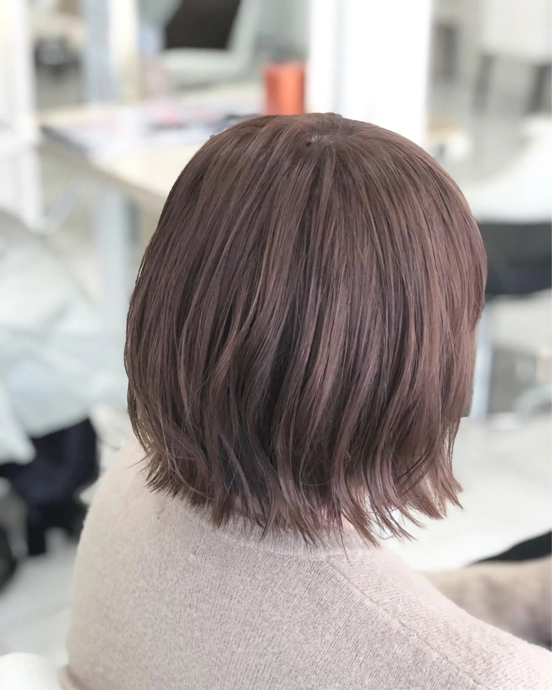 ショート カラー アッシュ ベージュカラー 💙髪質改善 💙和田💙のヘアスタイル